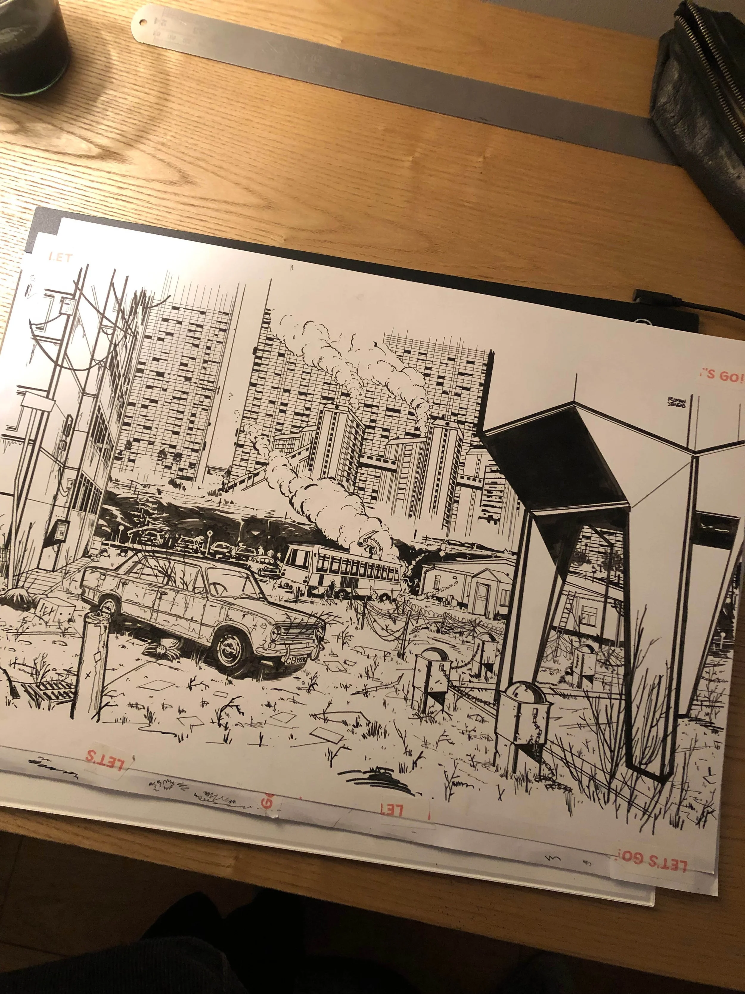 Roman Stevens Zero Sievert loading screen illustration 