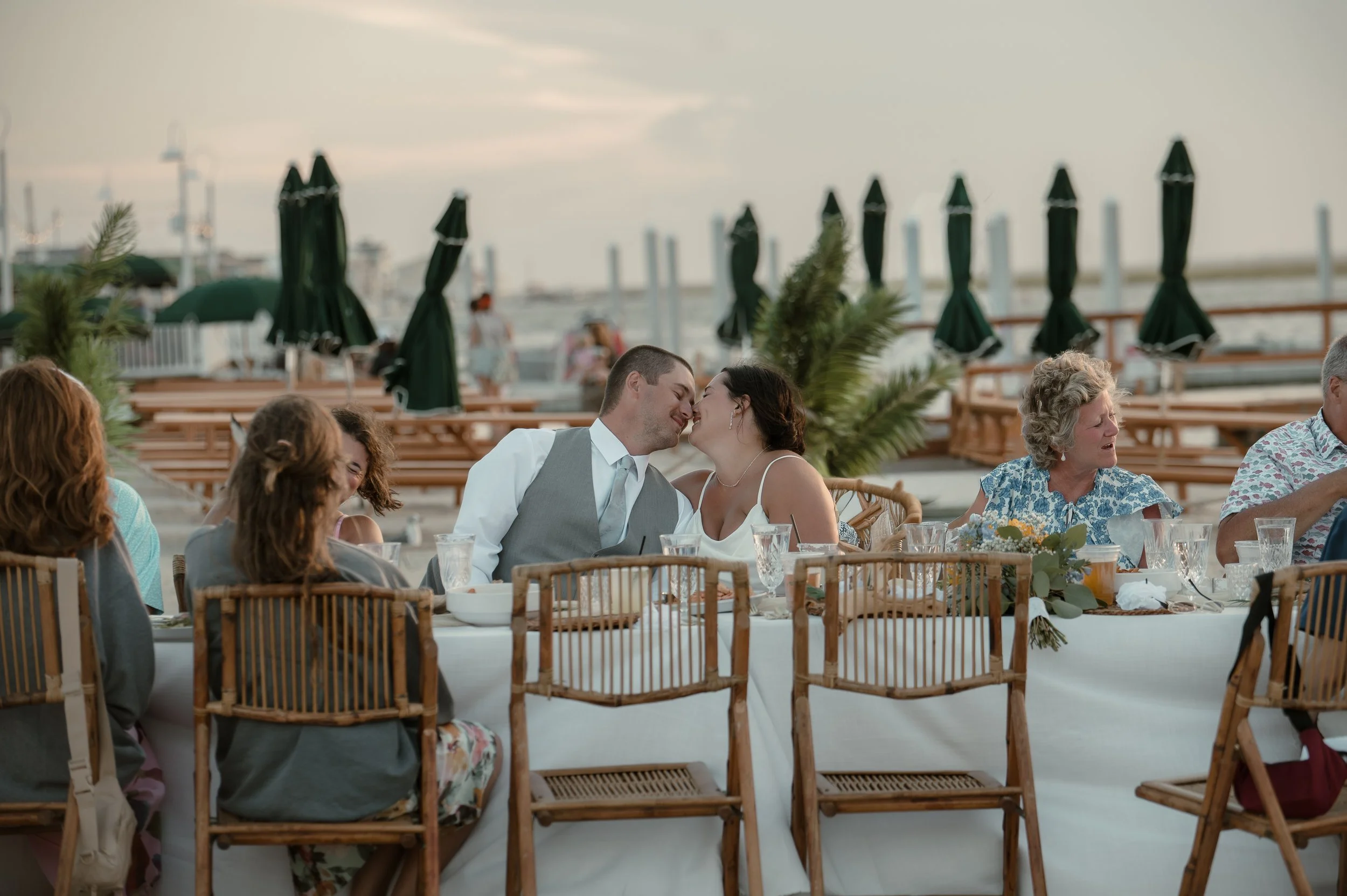 Deauville Inn Micro Wedding in Strathemere NJ | Kacergis