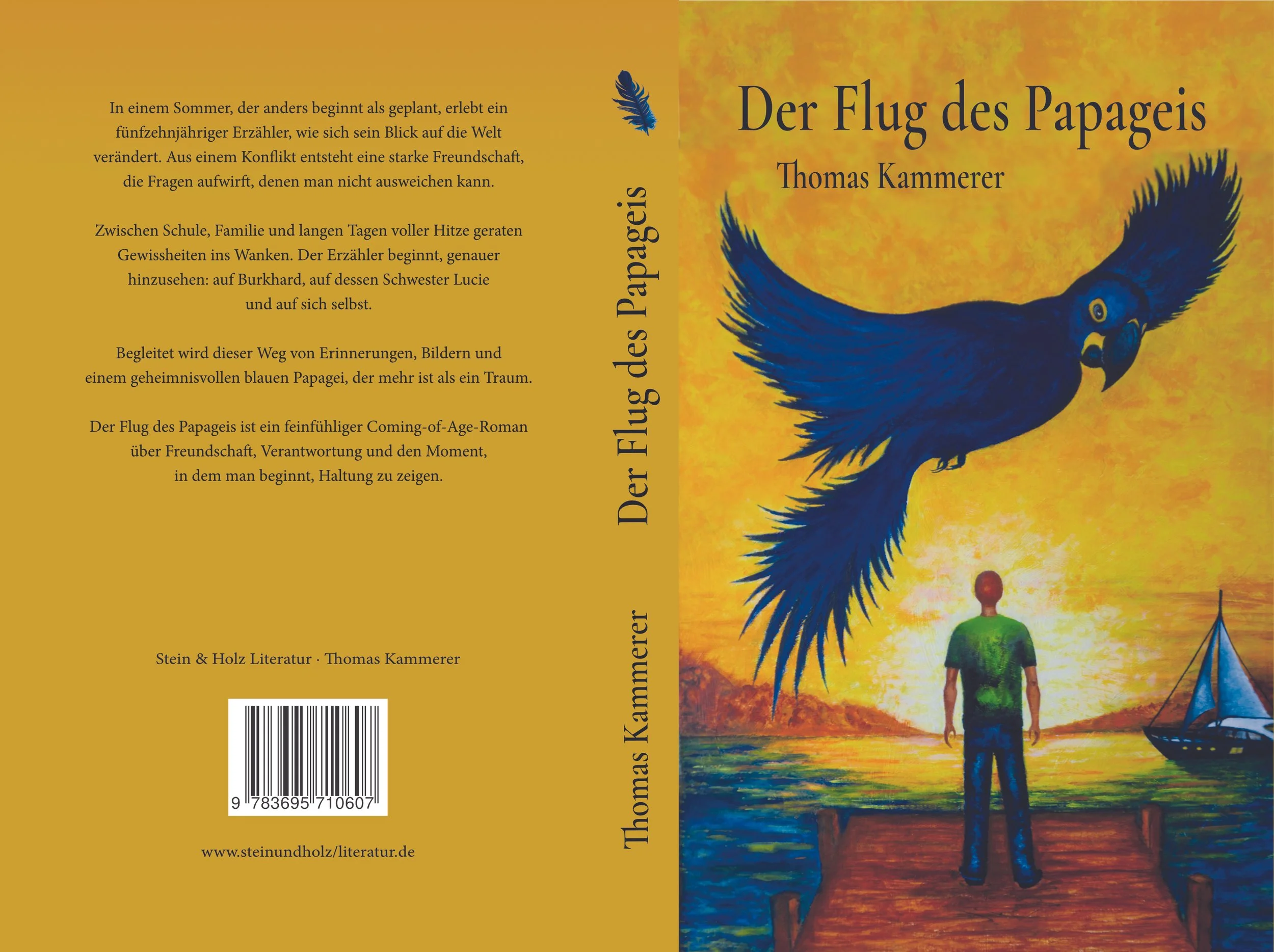 Buchcover Der Flug des Papageis von Thomas Kammerer