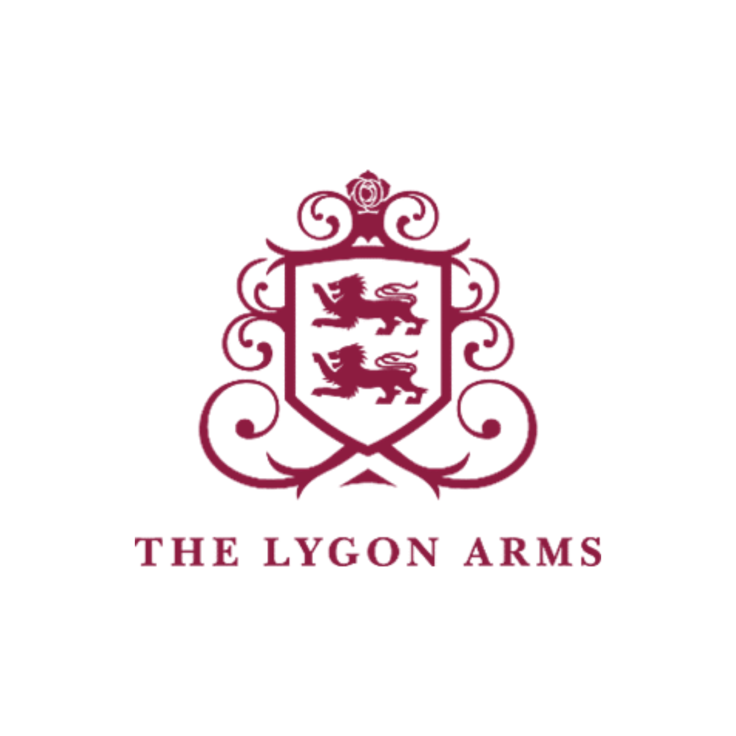 The Lygon Arms red logo