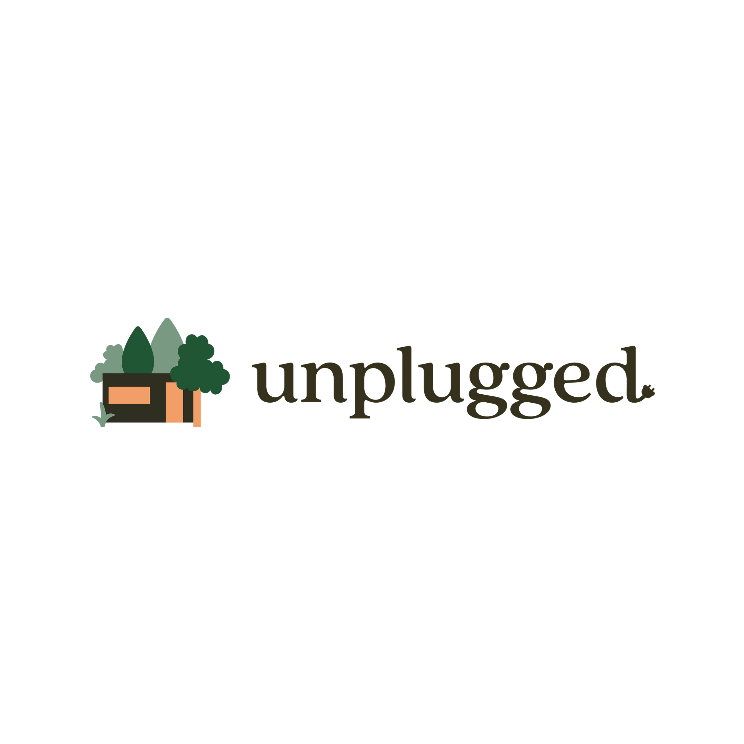 Unplugged cabins logo