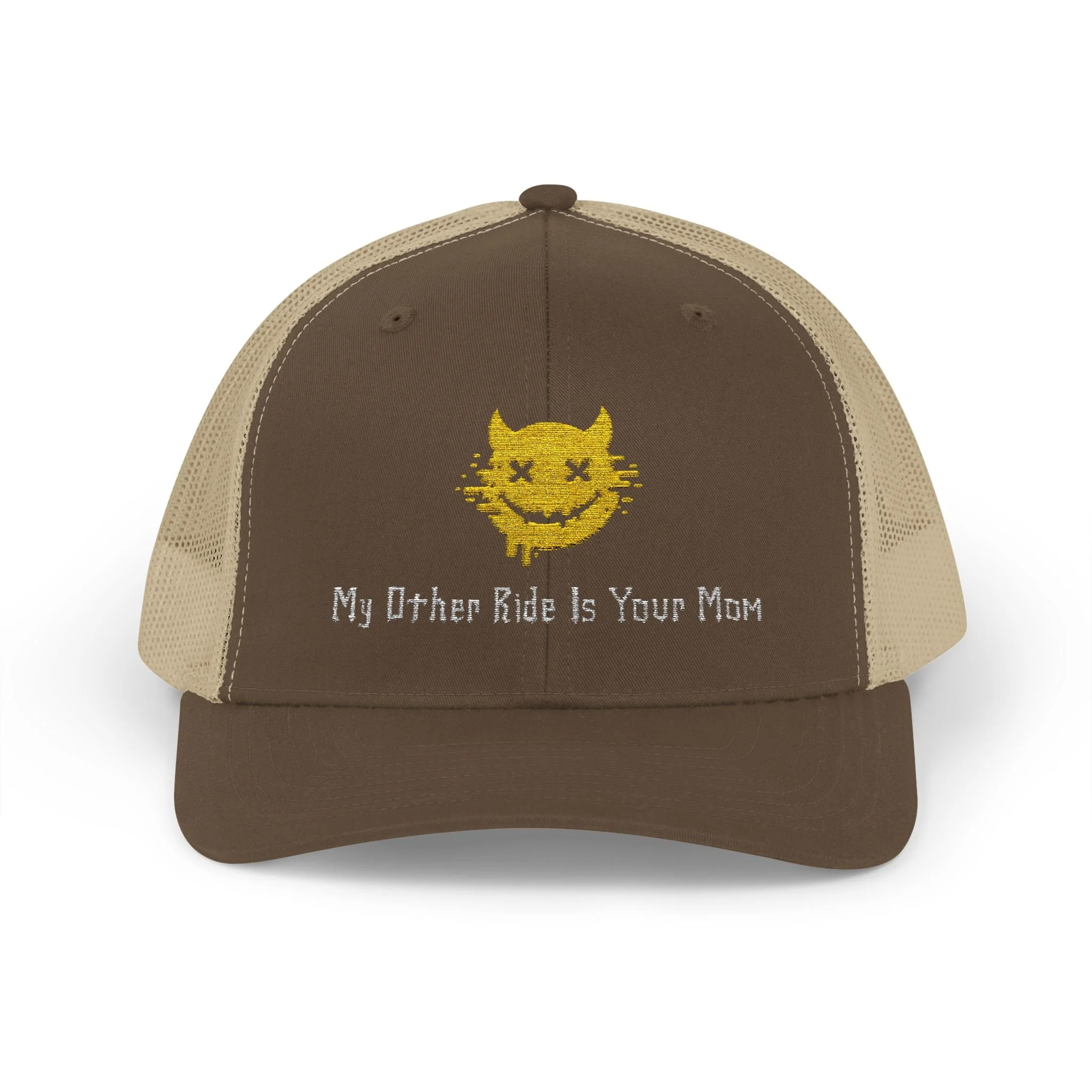 Happy devil | Your Mom, Snapback Trucker Cap