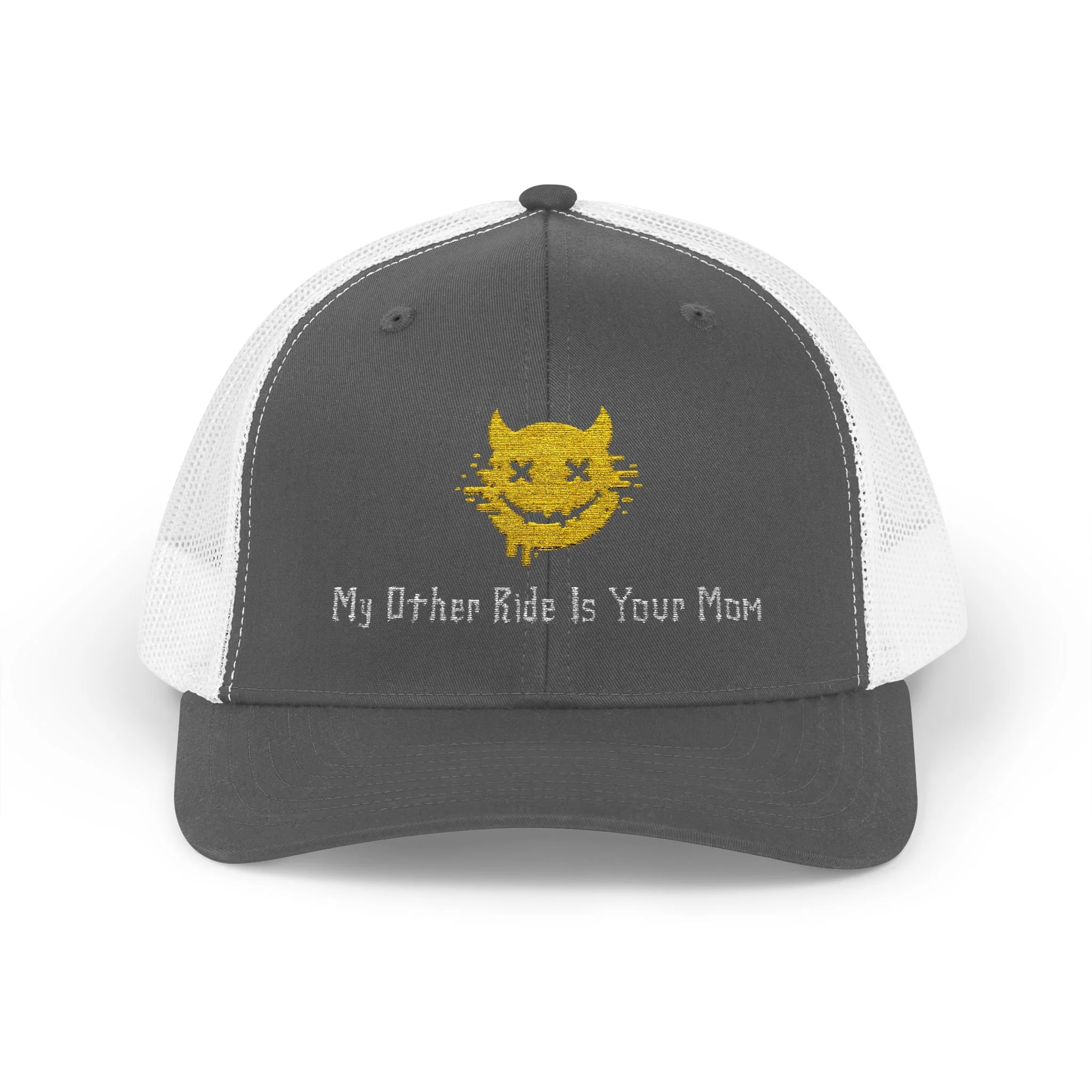 Happy devil | Your Mom, Snapback Trucker Cap