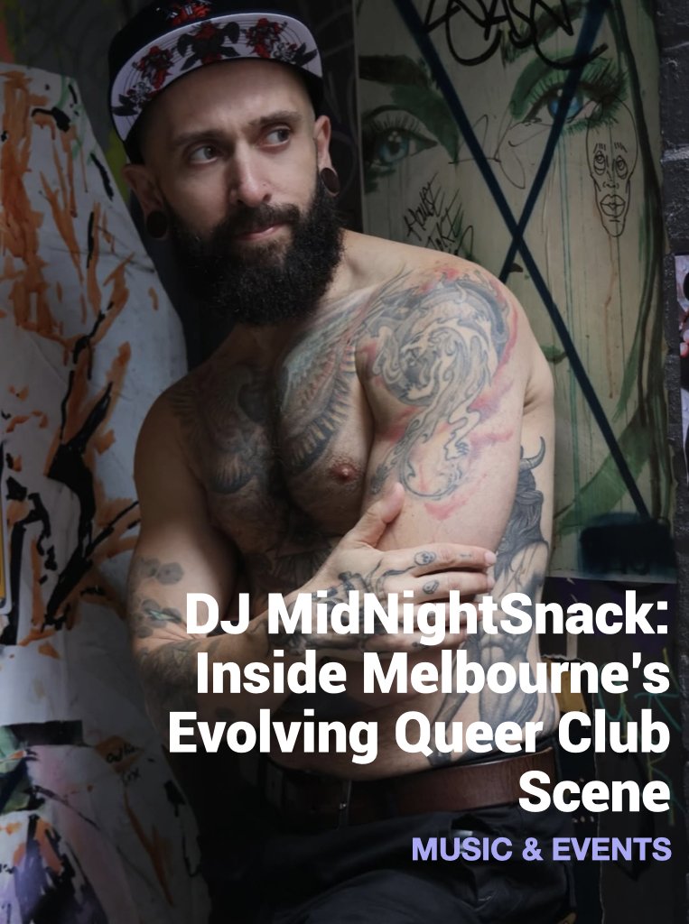 DJ MidNightSnack on GayWoof