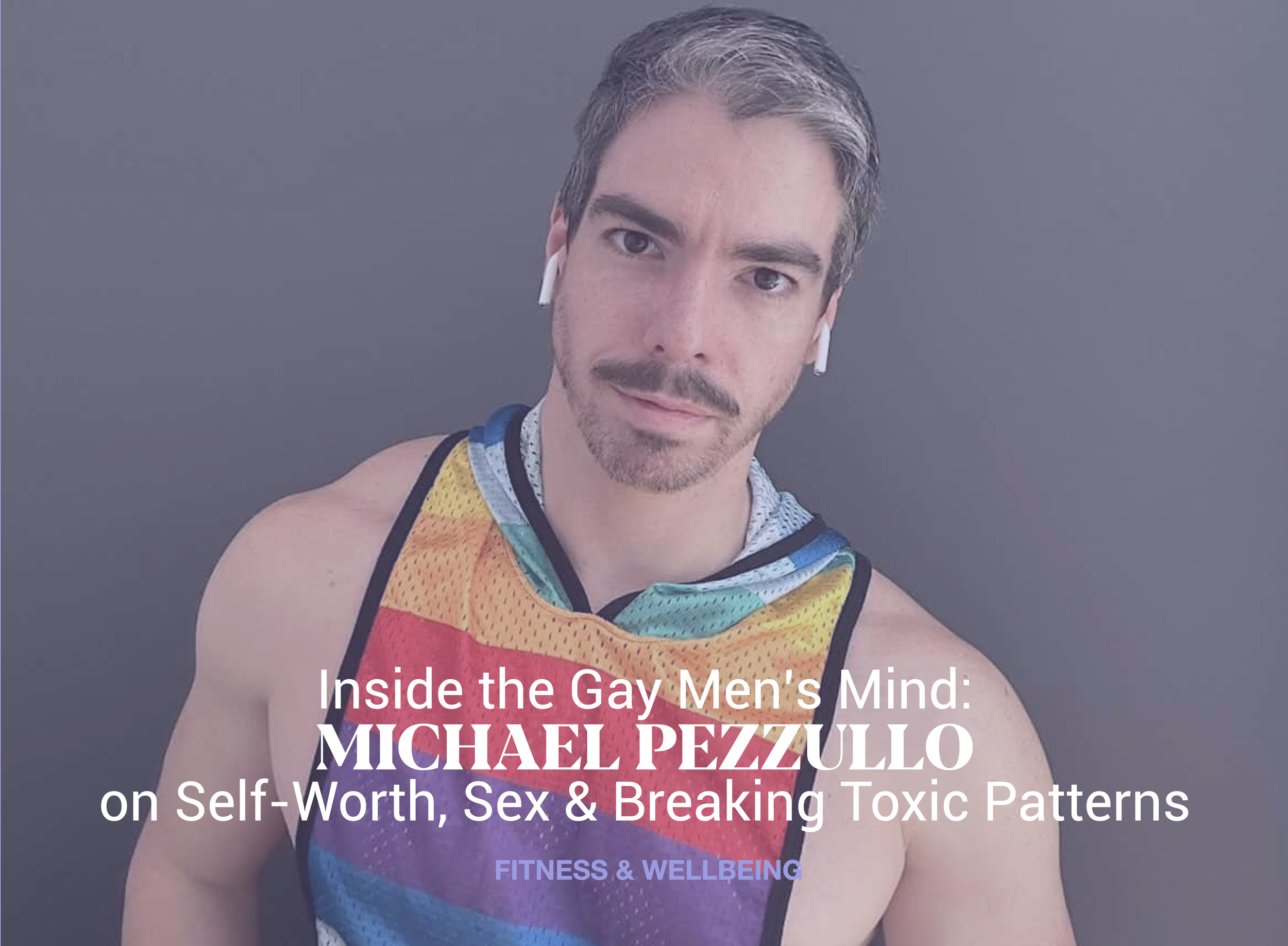Therapist Michael Pezzullo's portrait