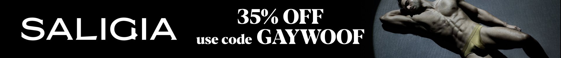 SALIGIA 35% OFF with code GAYWOOF
