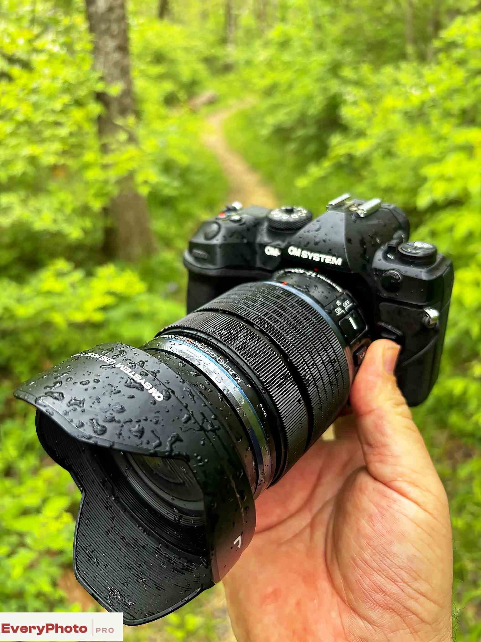 OM-1 Resistance in the rain. No Fear! 