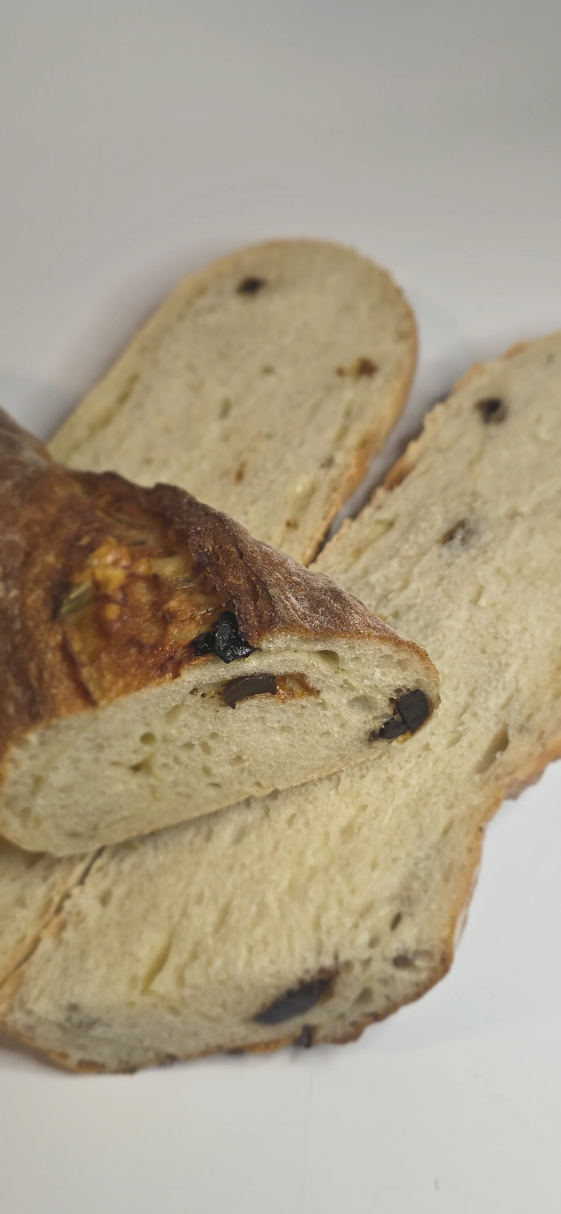 Black Garlic Rosemary Baguette