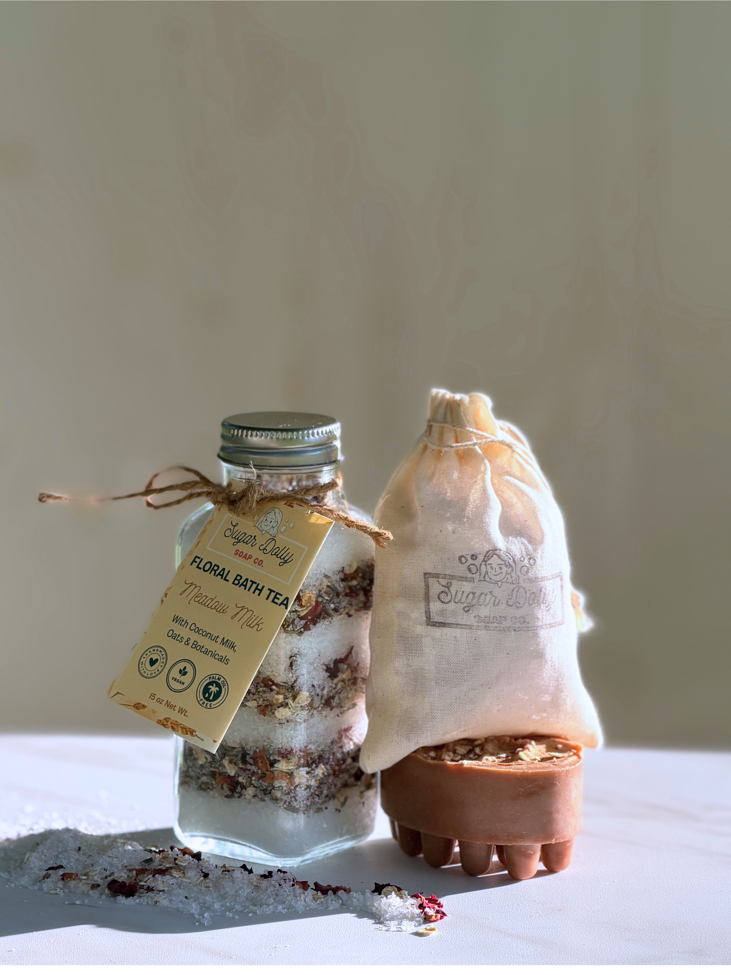 Meadow Milk Floral Bath Tea