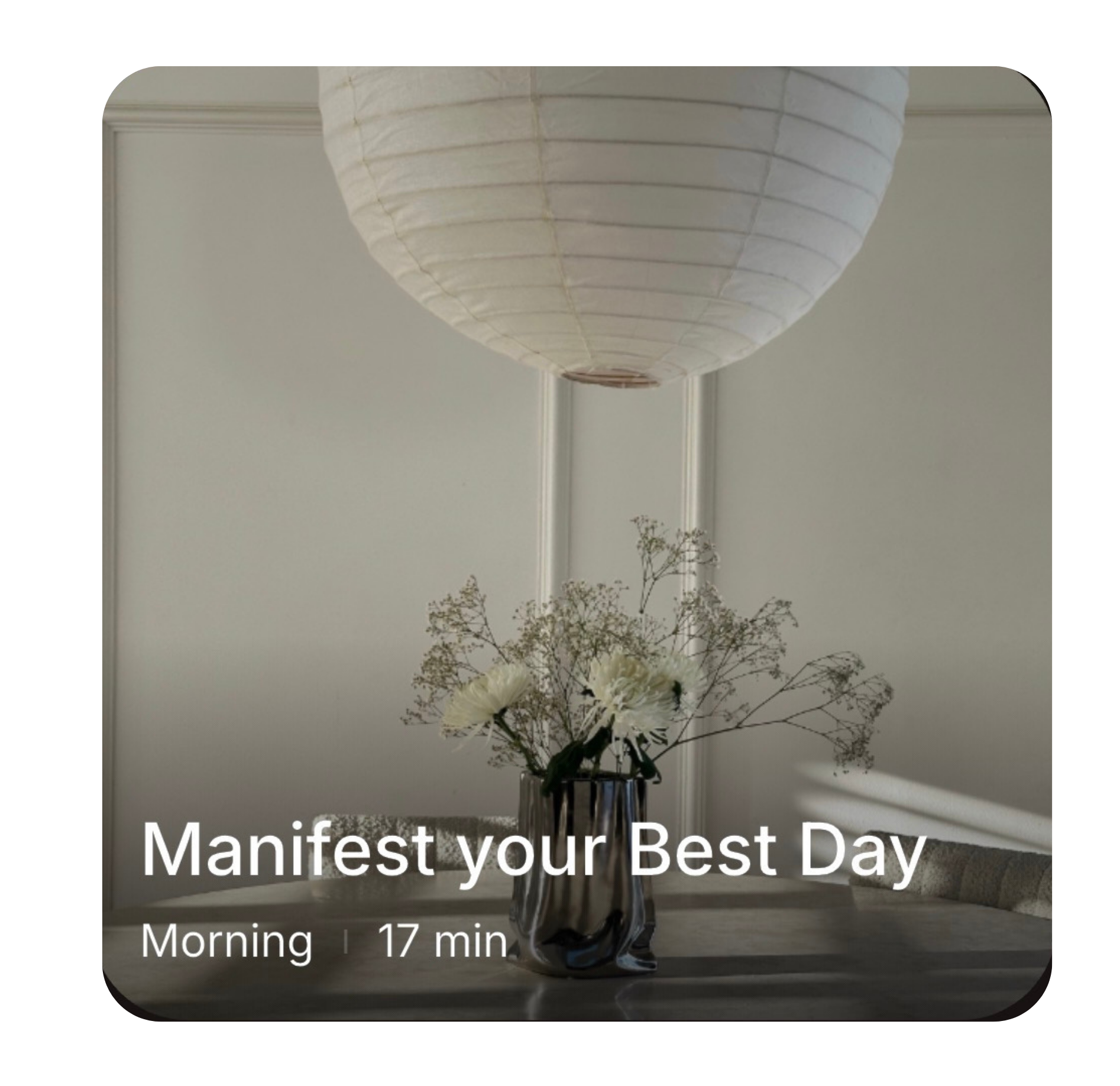 The Radiate Meditation App. Manifest Your best Day Meditation