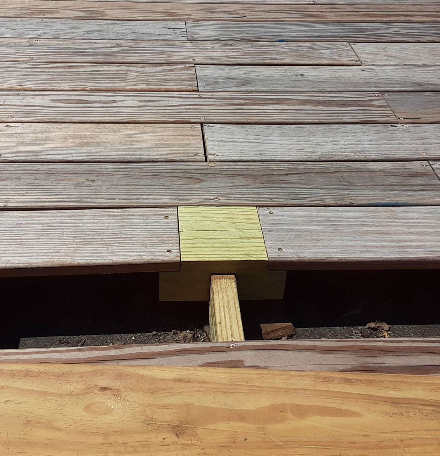 Deck Repair Patch Block