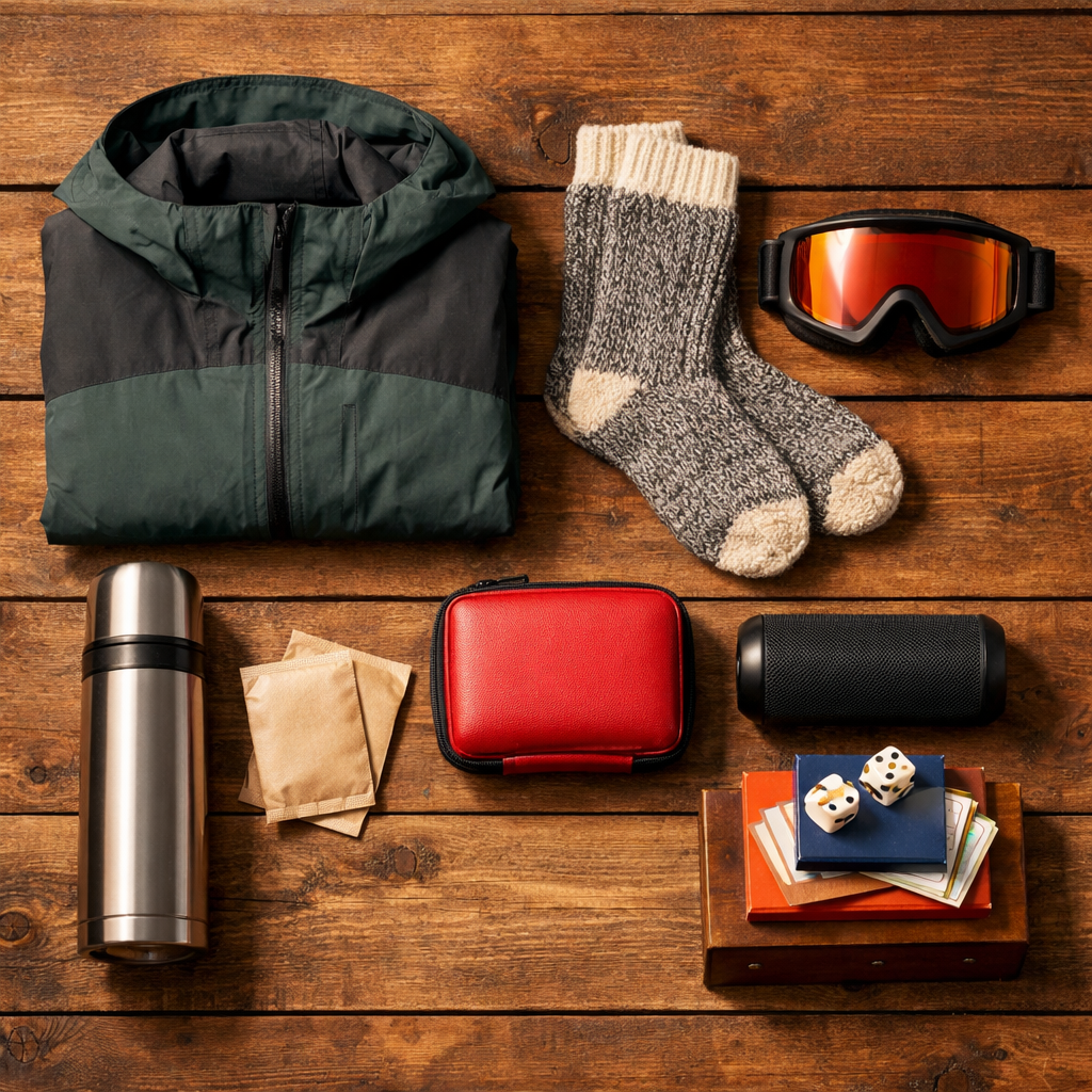 Packing List for a Winter Cabin Trip in the Poconos