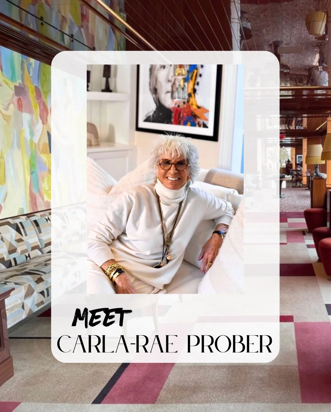Welcome Haus cofounder: Carla Rae Prober is a Canadian-born creative entrepreneur whose career spans fashion, interior design, and luxury apparel. After studying fashion, she built a successful career as a buyer and stylist before transitioning into 