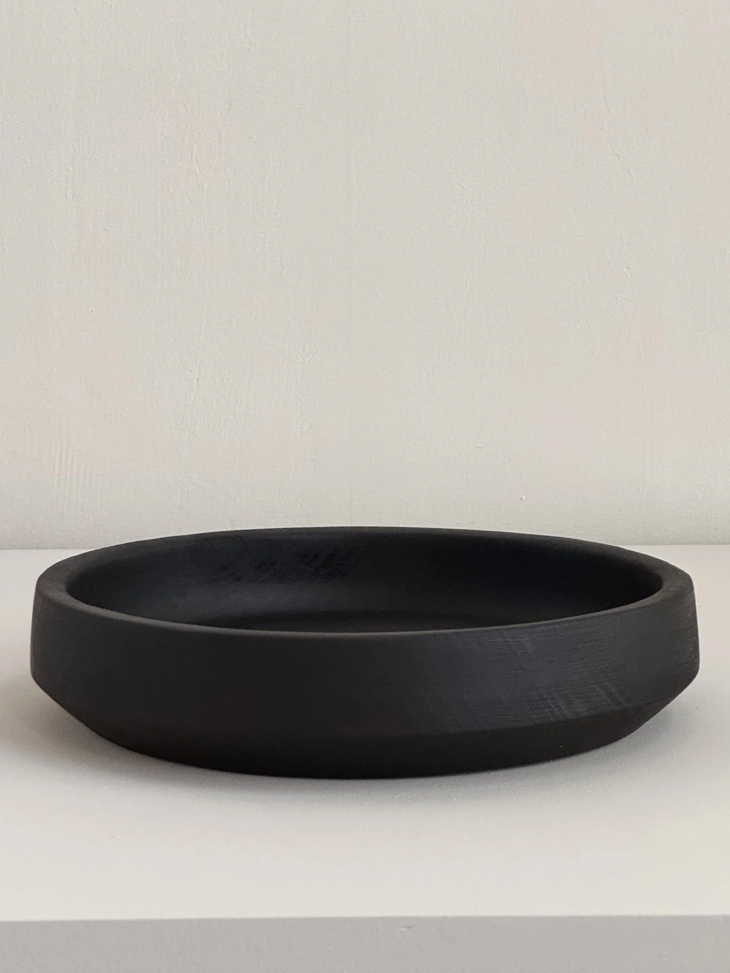 Bol Ebonizado de Madera de Fresno