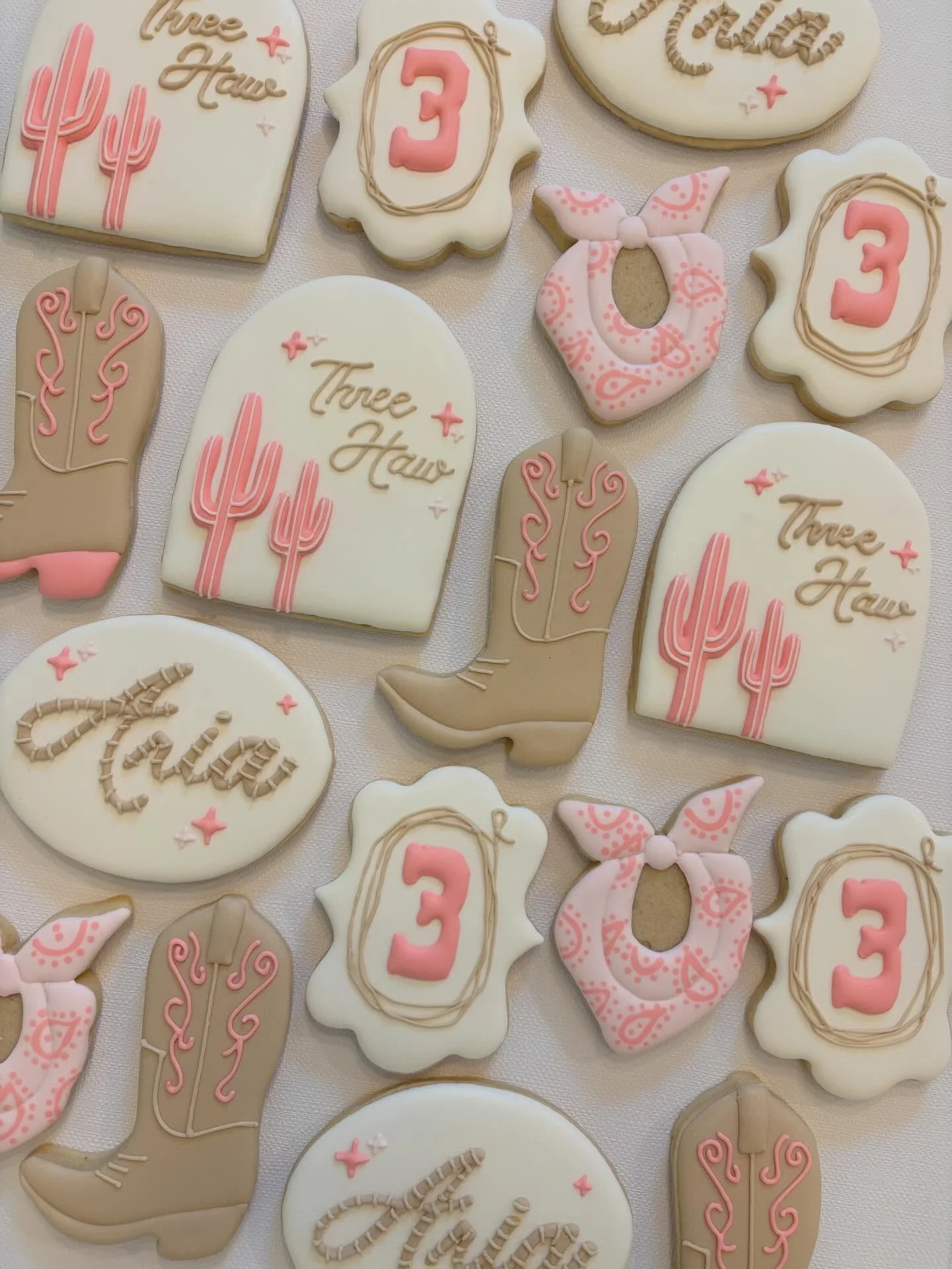 Three Haw 🤠🍪

#homemadecookies #customcookies #sugarcookies #birthdaycookies
#wesleychapelcookies