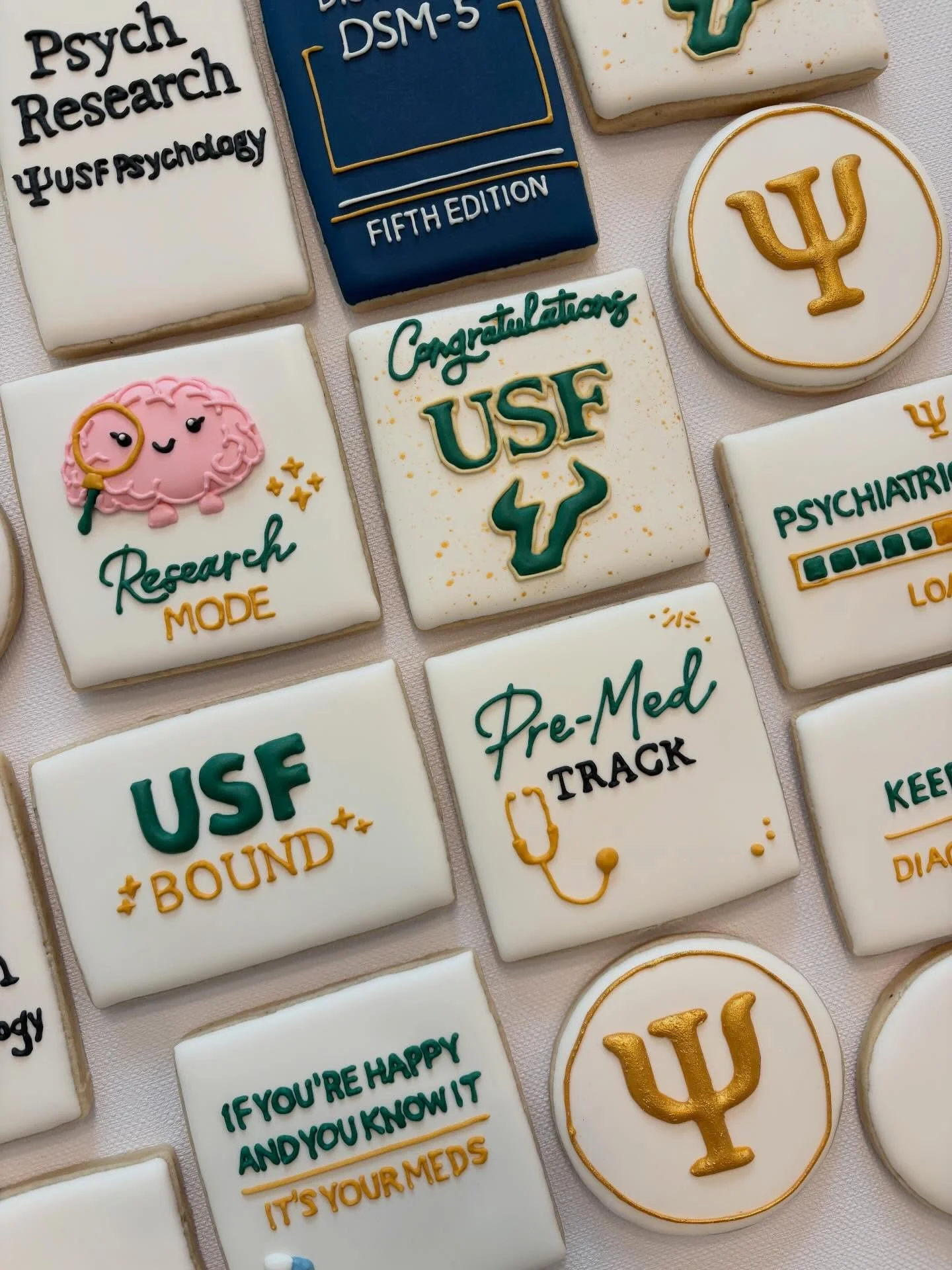 Because the moments that matter most deserve something special 💛🍪

#homemadecookies #customcookies #sugarcookies #graduation
#wesleychapelcookies