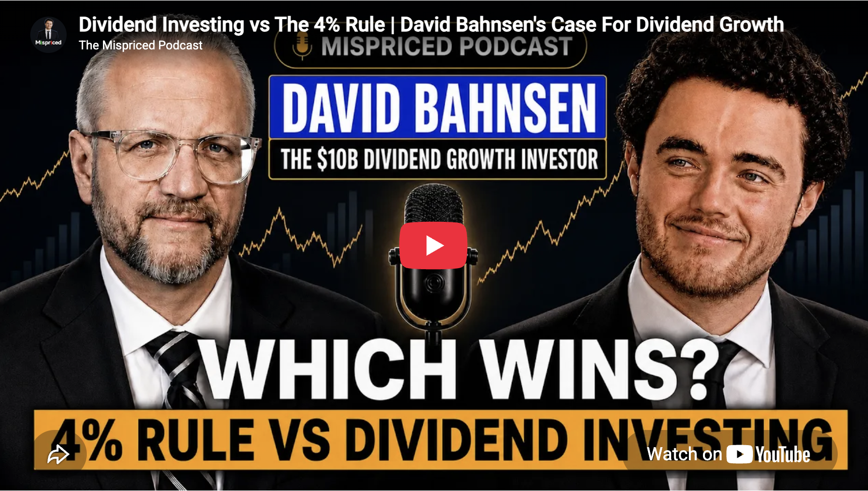Dividends vs the 4% Rule