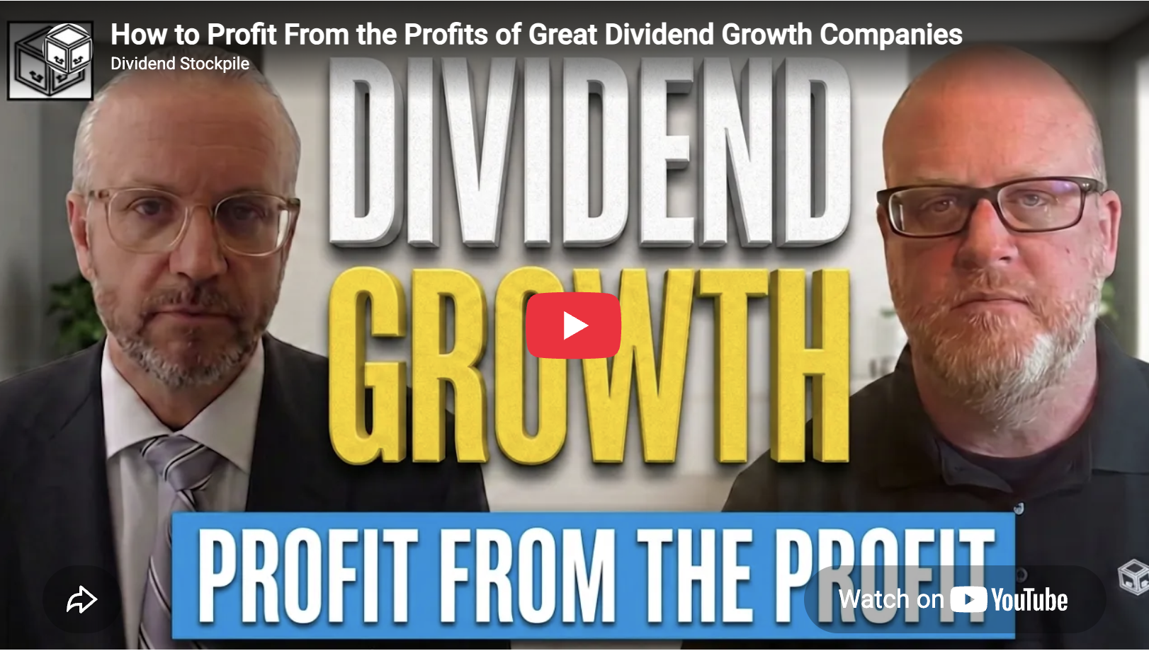 How to Profit From the Profits of Great Dividend Growth Companies