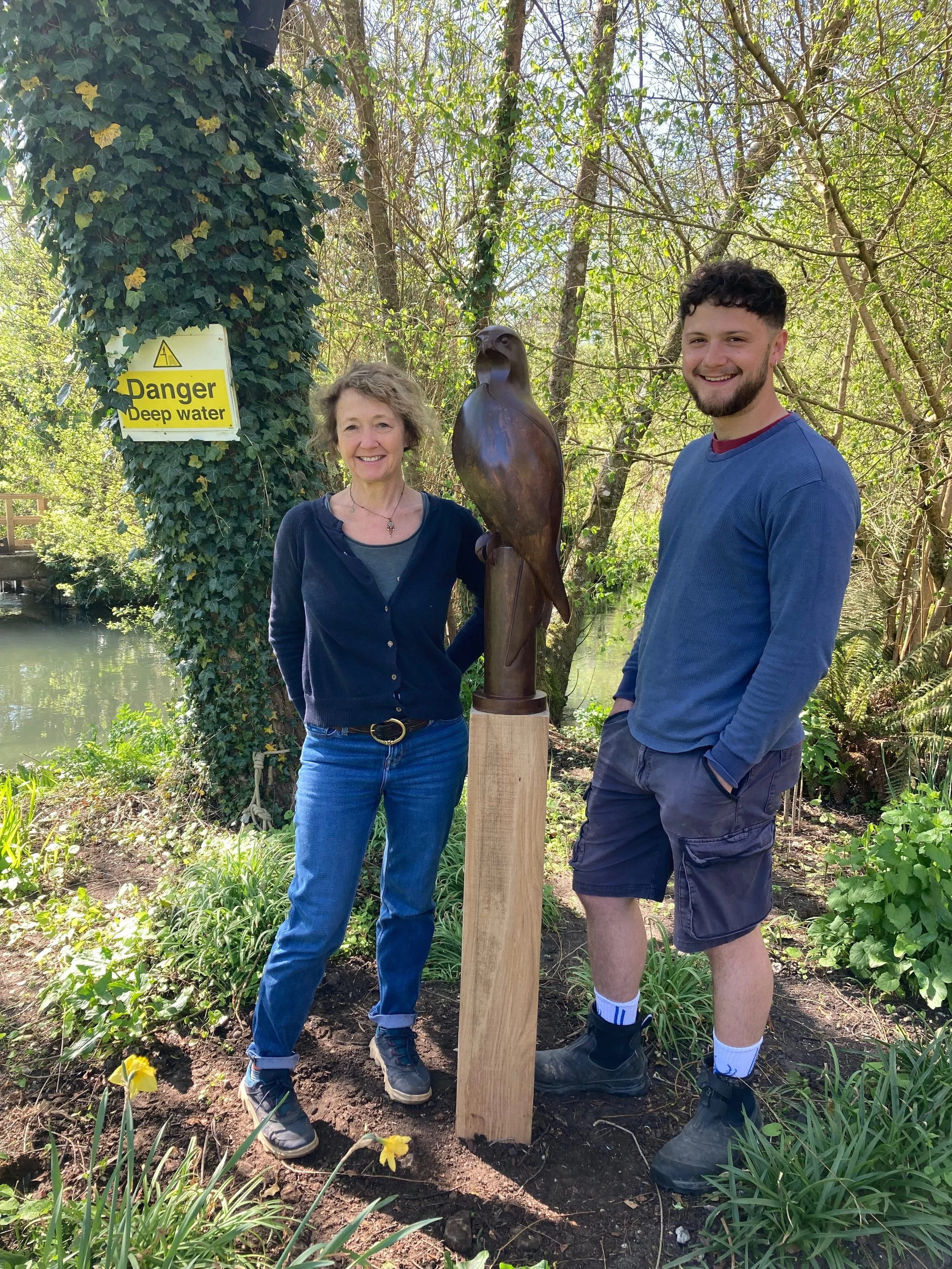 Bird Sculpture Paul Harvey About