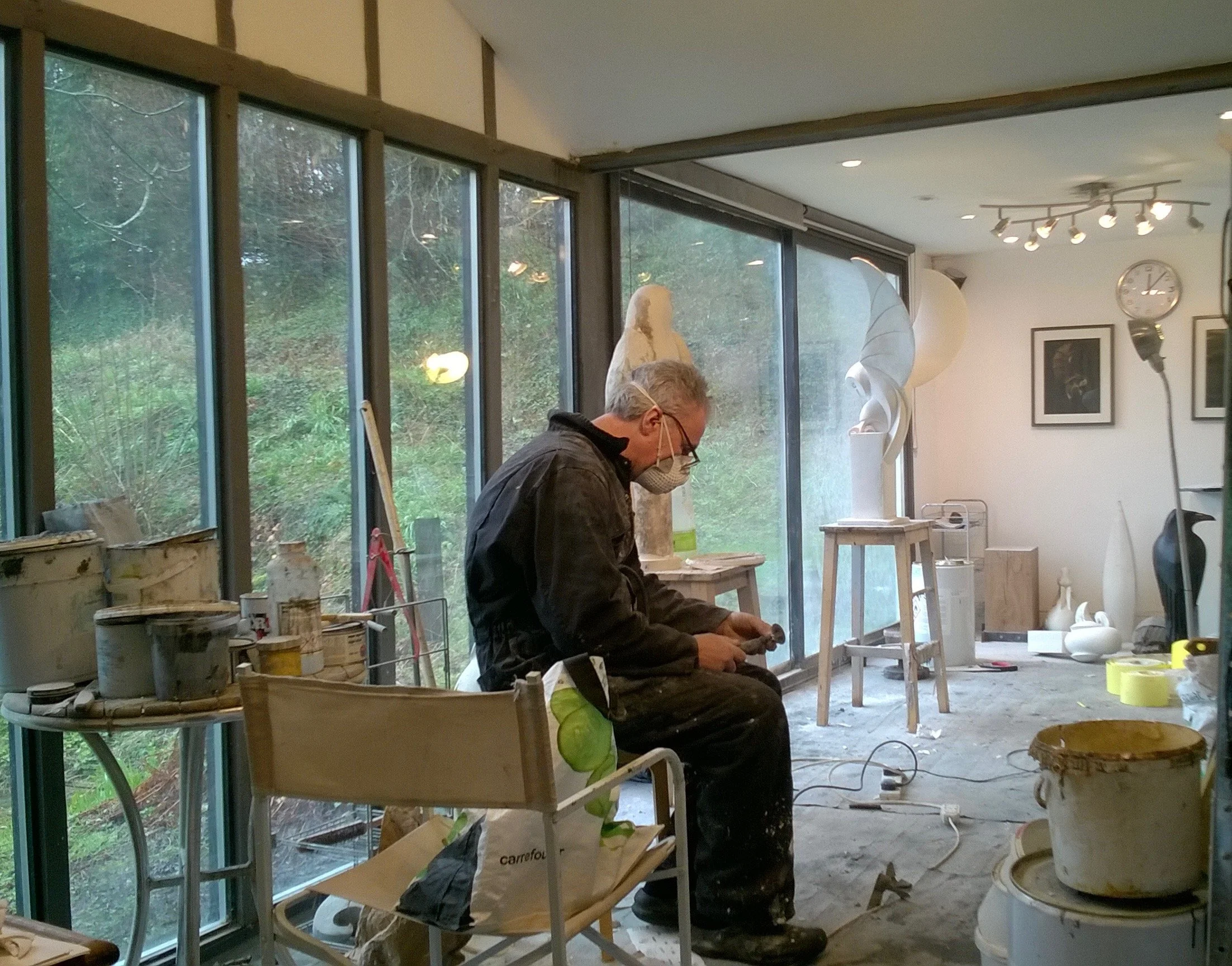 Bird Sculpture Paul Harvey About