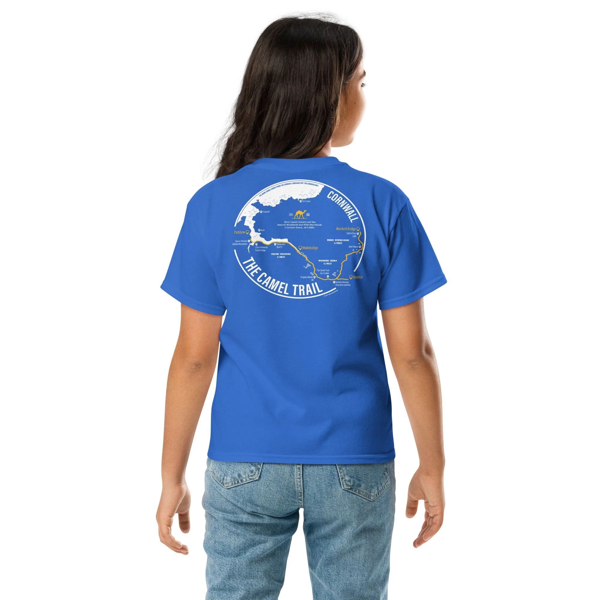 Youth Classic Tee  – The Camel Trail Map