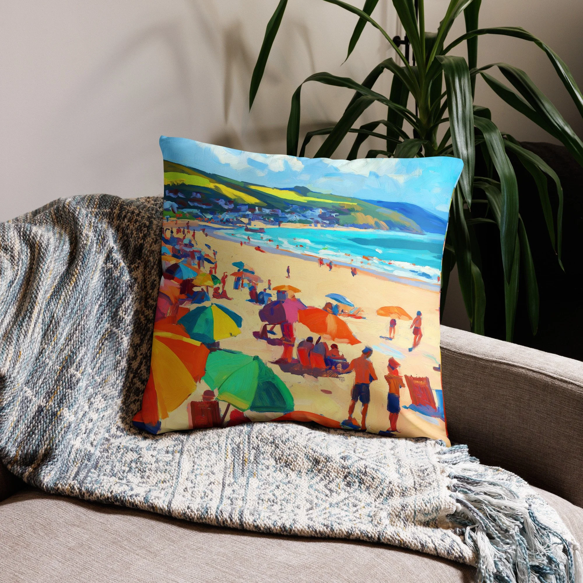 Pillow – Summer on the Beach