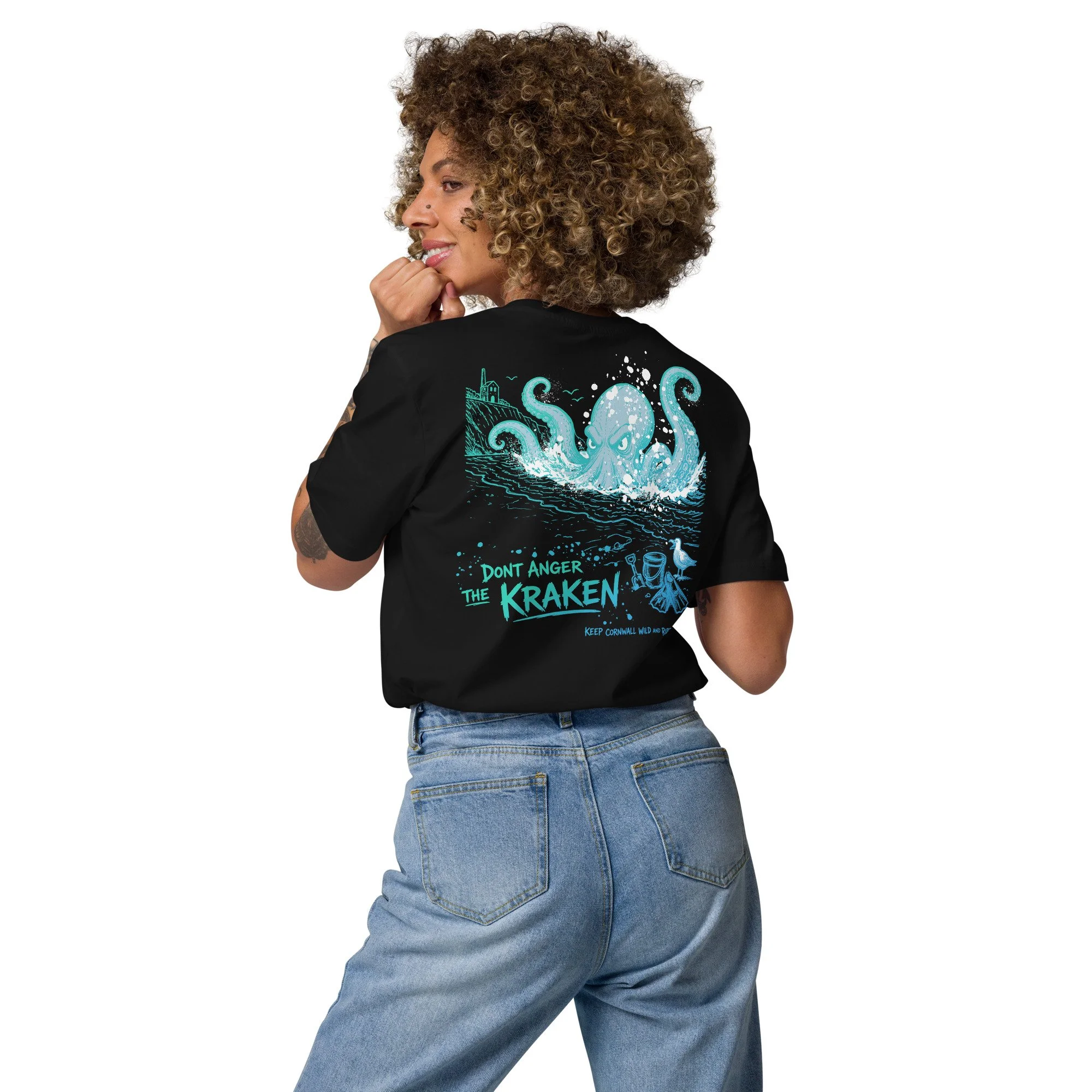 Unisex Organic Cotton T-shirt – Kraken