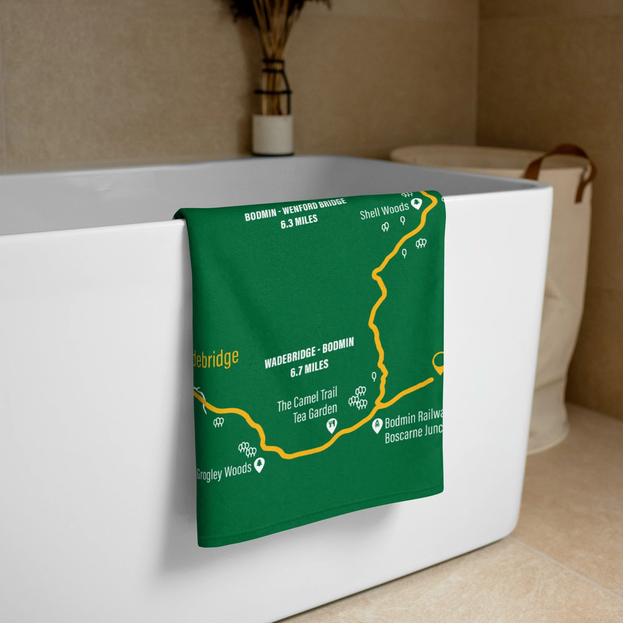 Towel – The Camel Trail Map
