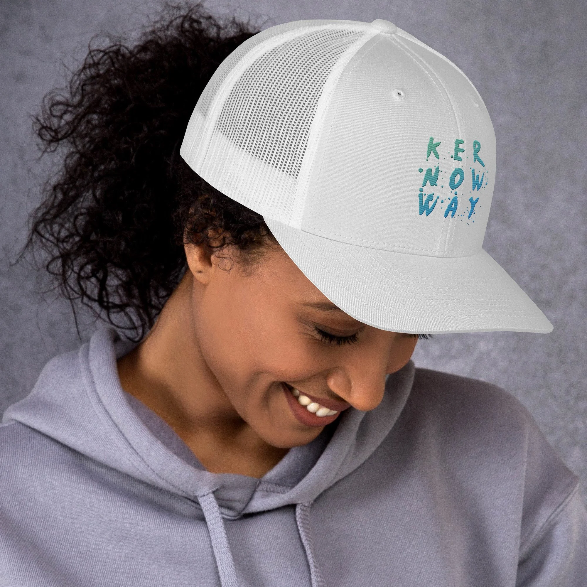 Kernow Way Trucker Cap | Mesh Back Hat | Coastal Surf Lifestyle Cornwall