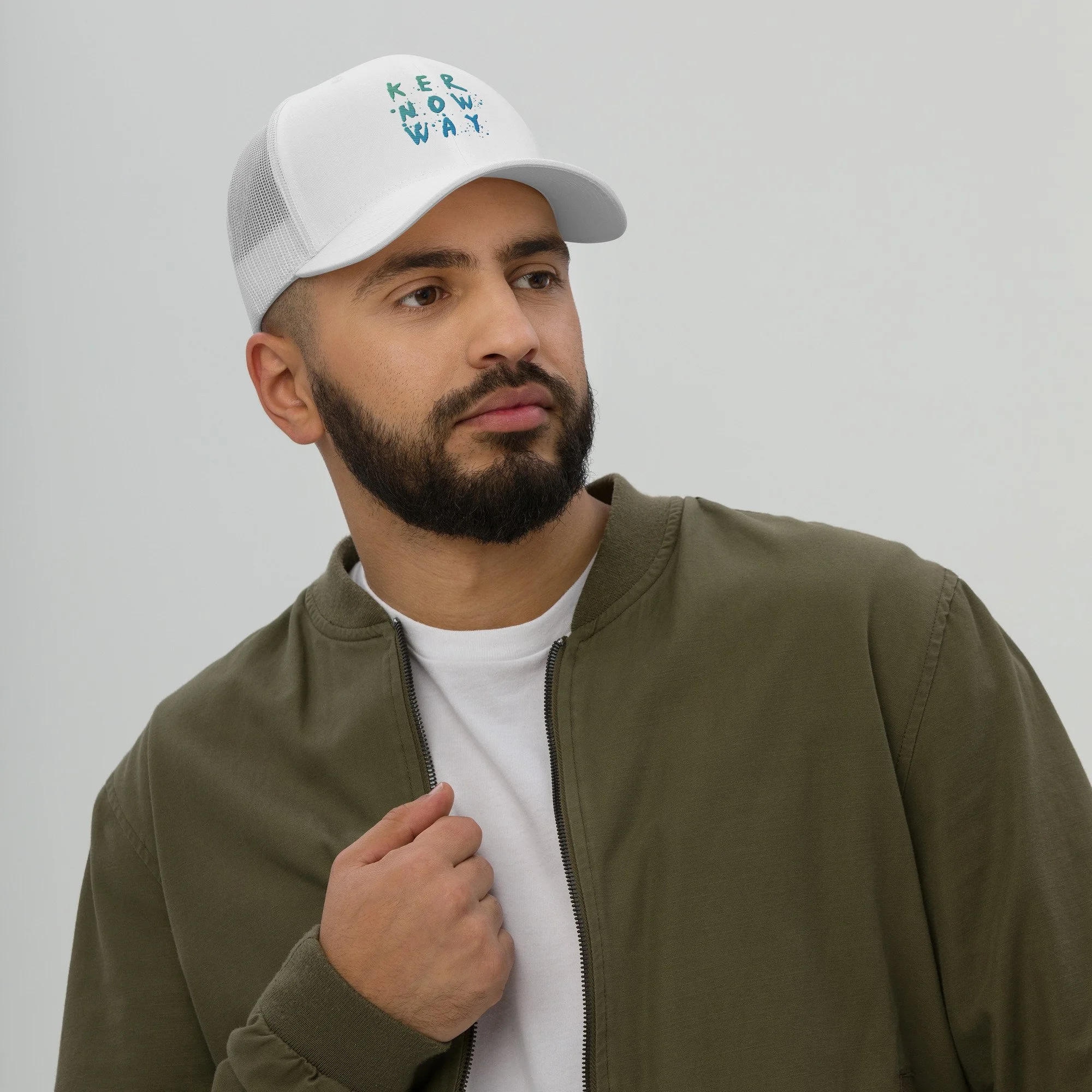 Kernow Way Trucker Cap | Mesh Back Hat | Coastal Surf Lifestyle Cornwall