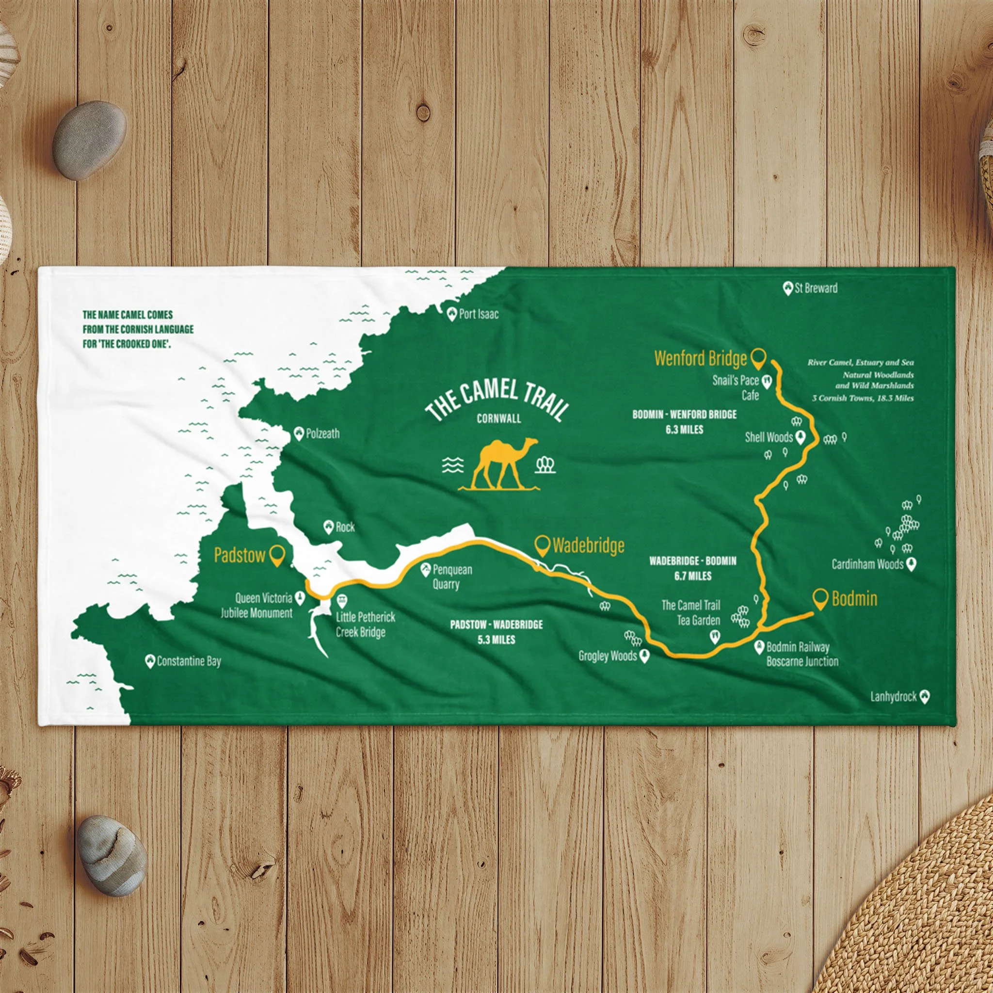 Towel – The Camel Trail Map