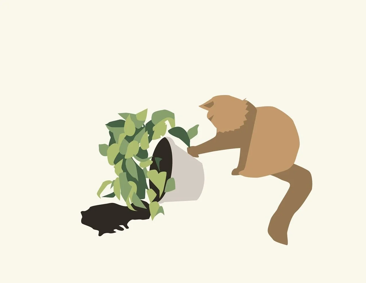 Went back into the archive for these illustrations, titled &ldquo;For the Love of Cats.&rdquo; Inspired by my own cat, Maple 🍁