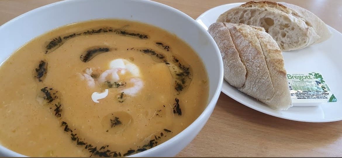 vår berömda fisksoppa