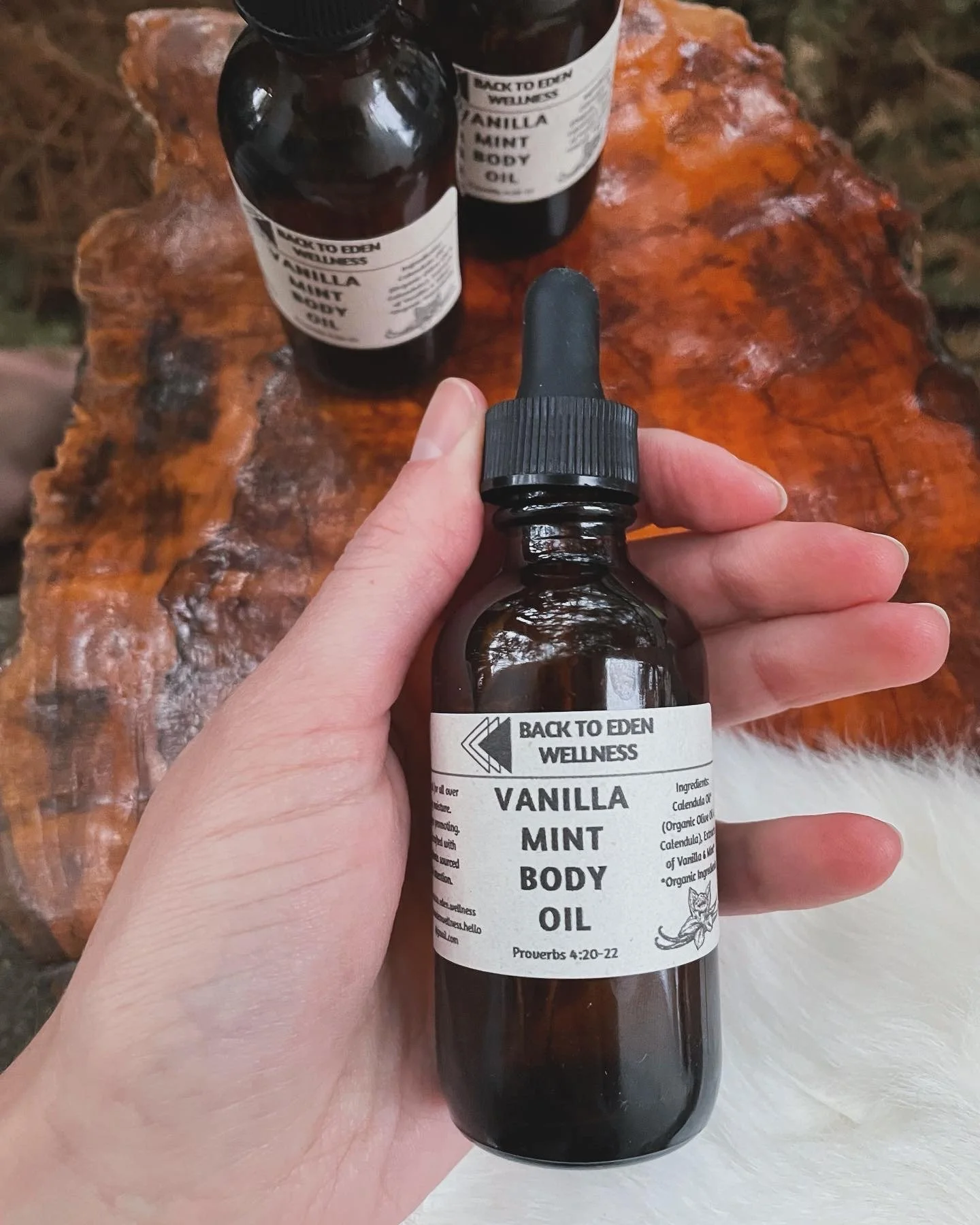 Vanilla Mint Body Oil