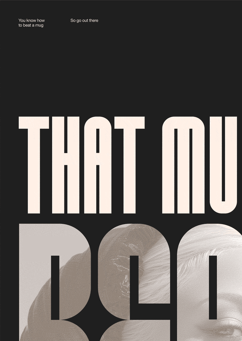 That Mug Is Beat Wall Art Drag Quote Makeup Poster