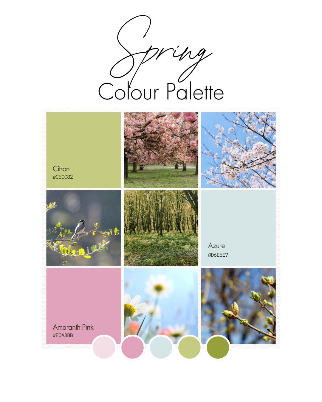 It&rsquo;s been so cold this week, you&rsquo;d hardly believe it actually is spring - but the colours say otherwise 🌷

Fresh sage green, sky blue, blush pink, and warm cream are bringing all the spring energy, even if the weather hasn&rsquo;t caught