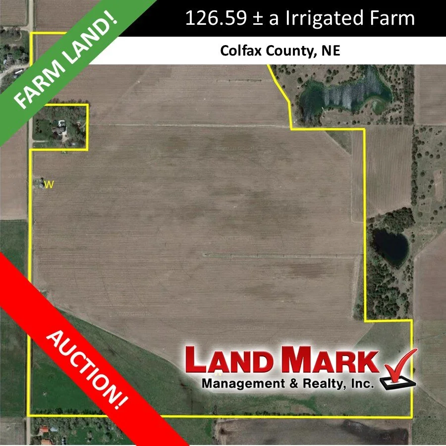 AUCTION: TRACT 1 - 126.59 +/- Acre Colfax Co. Farm