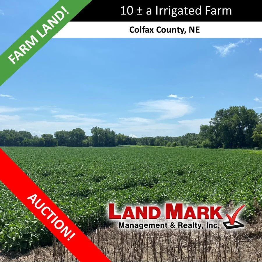 AUCTION: TRACT 4 - 10 +/- Acre Colfax Co. Farm