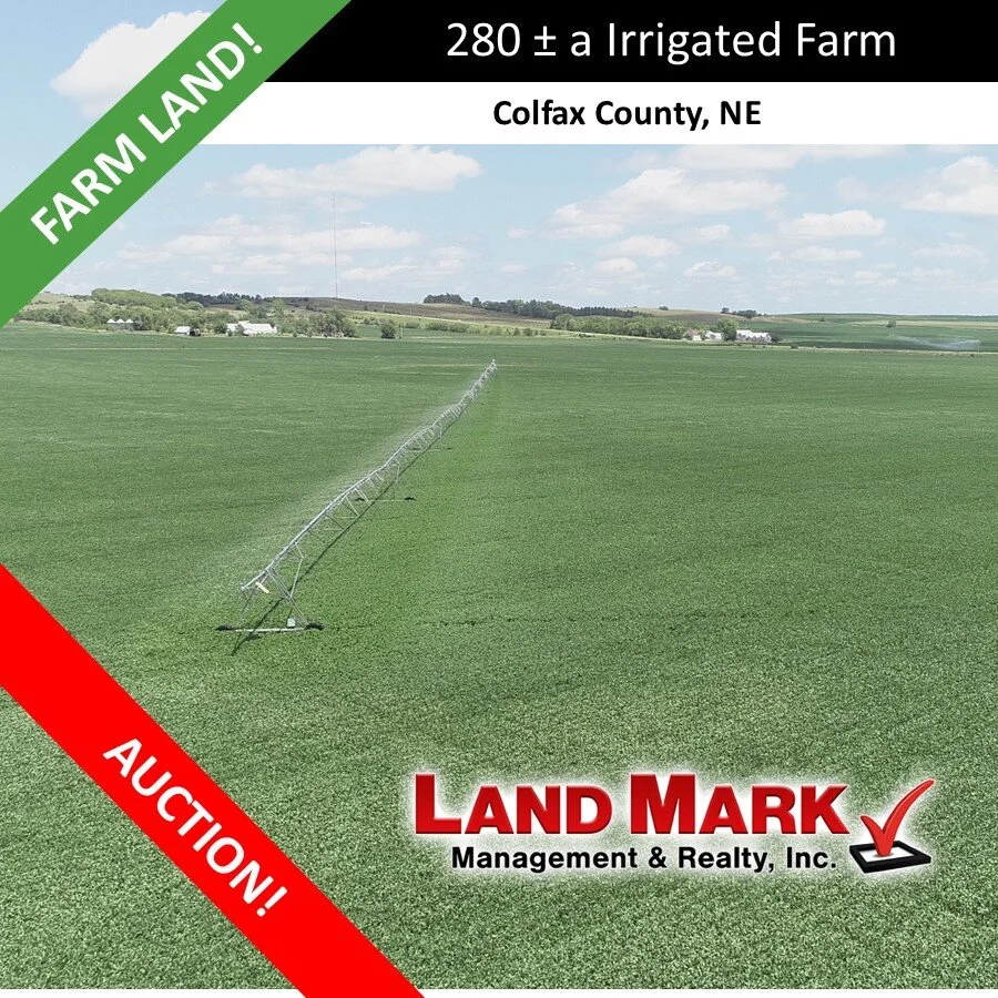AUCTION: TRACT 3 - 280 +/- Acre Colfax Co. Farm
