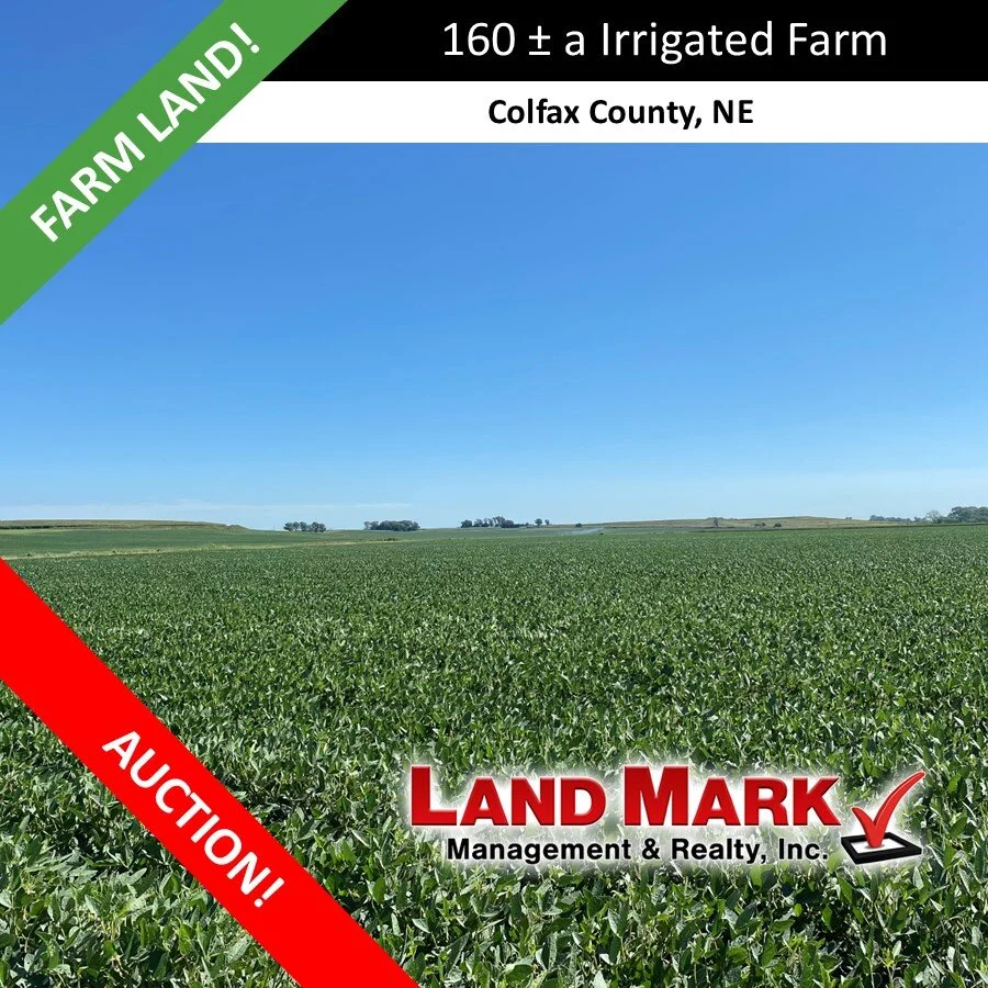 AUCTION: TRACT 1 -160 +/- Acre Colfax Co. Farm