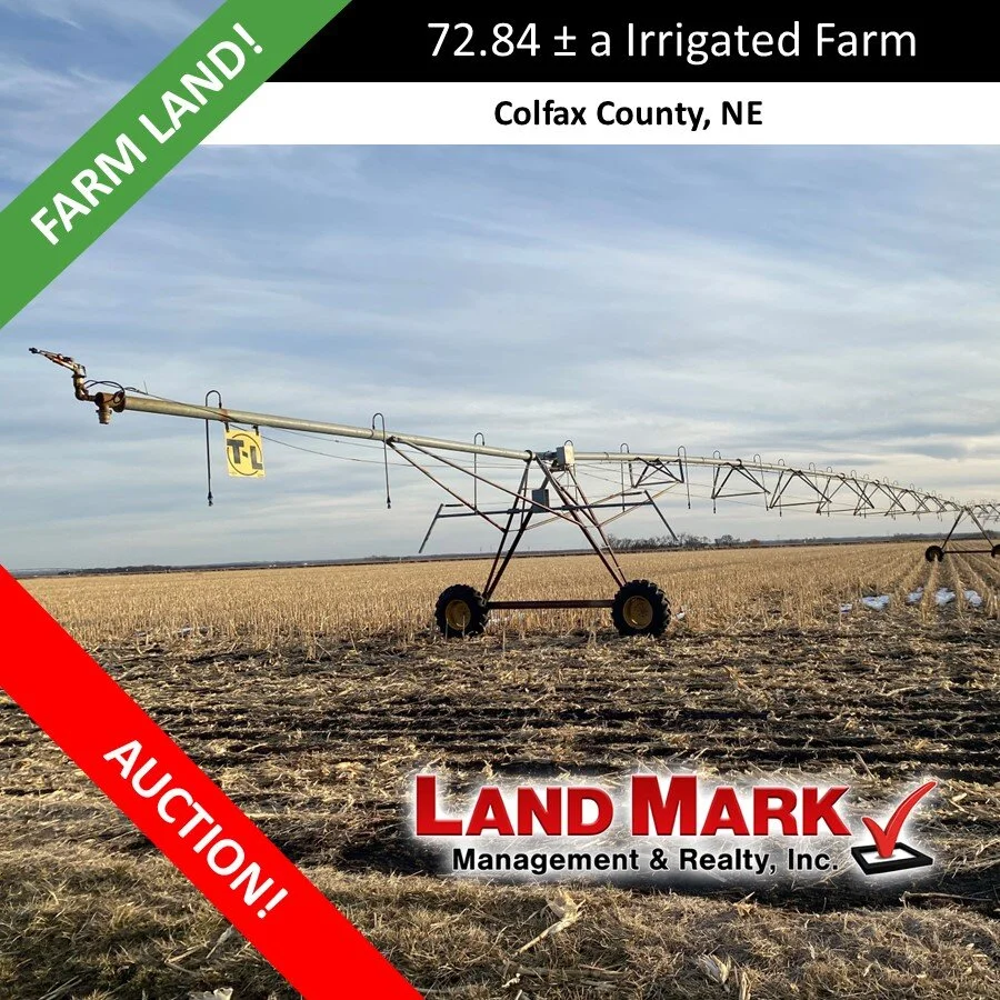 AUCTION:  72.84 +/- Acre Colfax Co. Farm