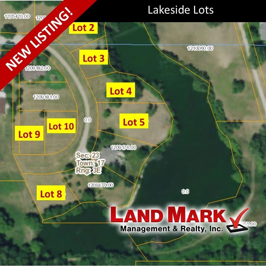 Lake Lots - Lakeside Subdivision - Schuyler