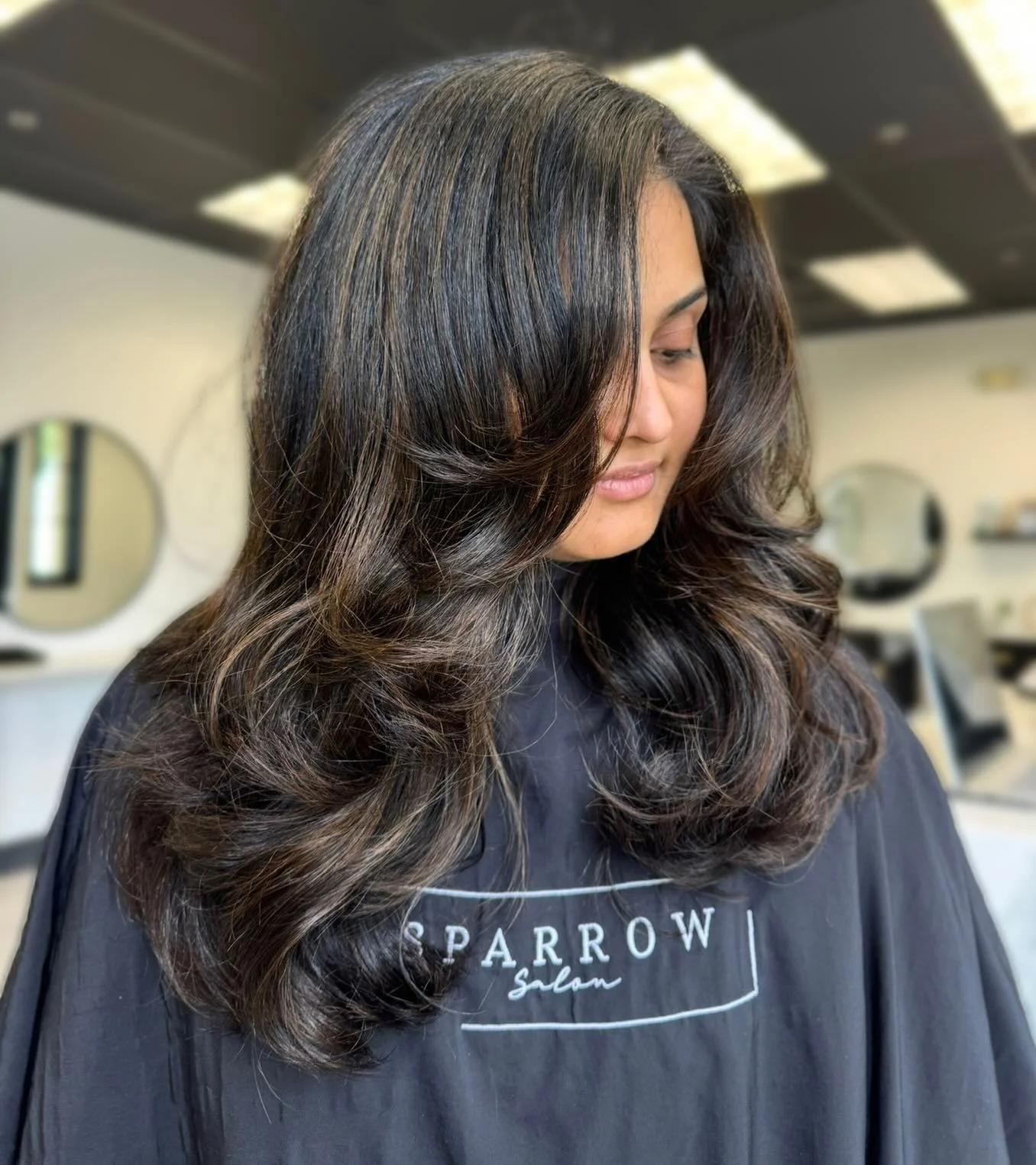 The kind of hair that makes you do a double take in the mirror. ✨

Soft movement.
Rich brunette dimension.
Shine that catches the light just right.

Simple. Timeless. Effortlessly beautiful.

Summer is here, if you&rsquo;ve been thinking about gettin
