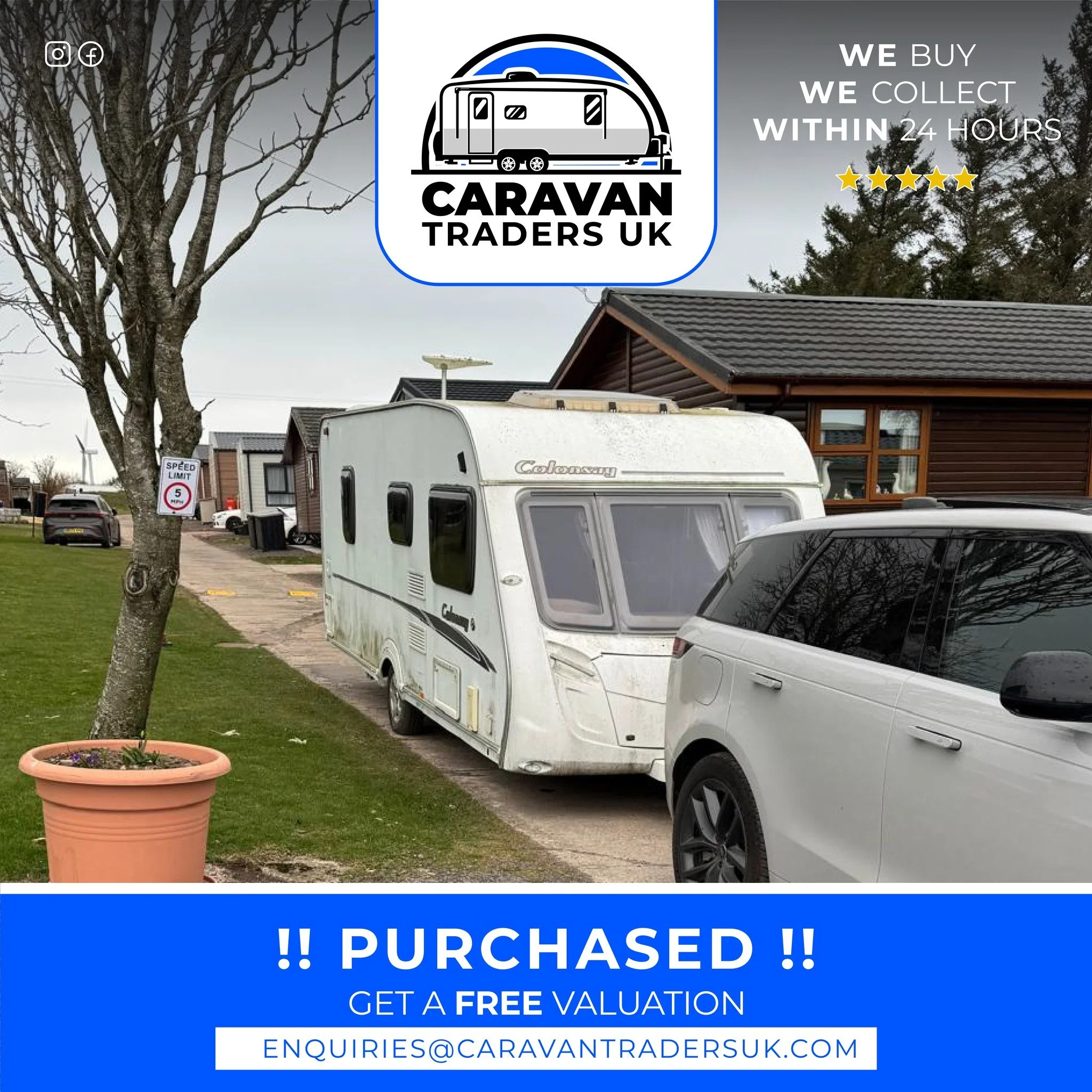 🔵CARAVAN TRADERS UK | Another unit secured ✅

This caravan is now SOLD and collected - quick, simple and hassle-free, just how it should be.

Just a smooth process from first message to final collection.

If you&rsquo;ve got a caravan you&rsquo;re t