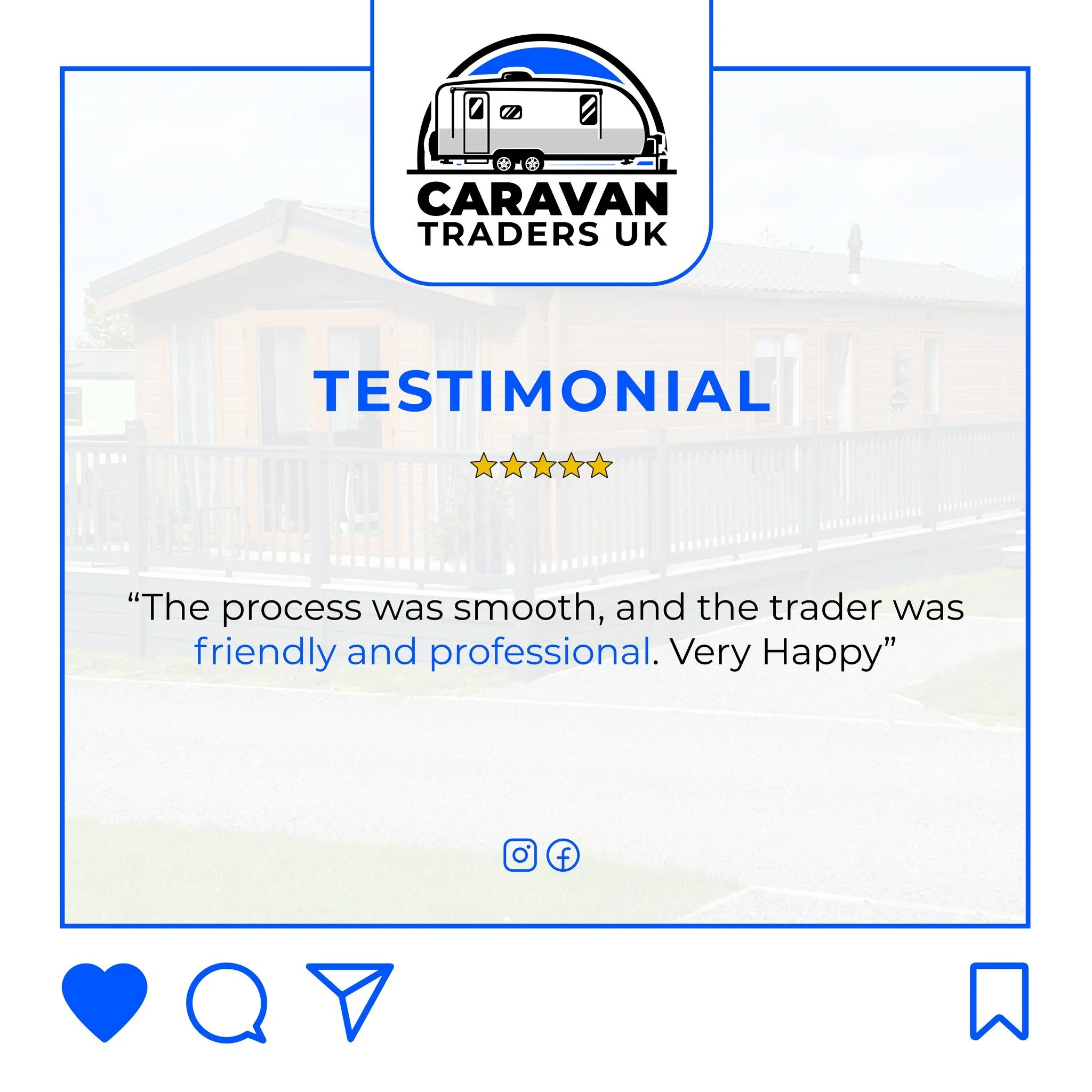 🔵CARAVAN TRADERS UK | Another happy customer ⭐⭐⭐⭐⭐

If you&rsquo;re thinking about selling your caravan, you&rsquo;re in safe hands with a team that delivers exactly what they promise.

📣 Just a smooth, straightforward service you can trust.

Get y