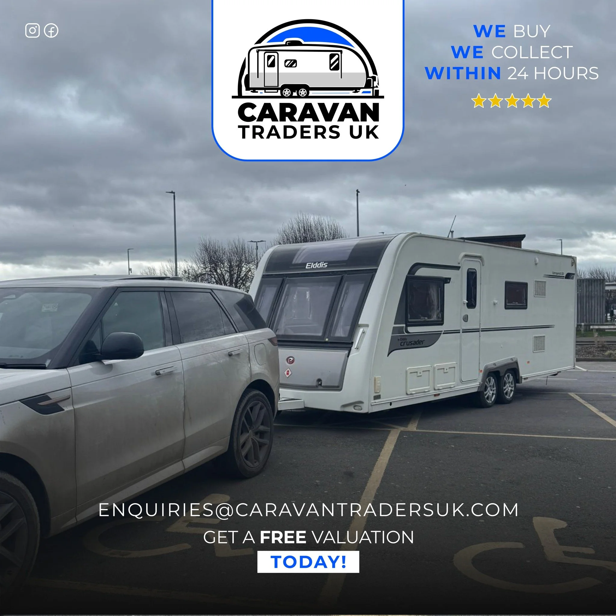 Another one hitched and ready to go 🚐

📣 No messing about.
📣 No delays.
📣 Just a professional service that gets it done.

If you&rsquo;ve got a caravan to sell, we&rsquo;re ready when you are.

Get your FREE valuation today 👇
📩 Enquiries@carava