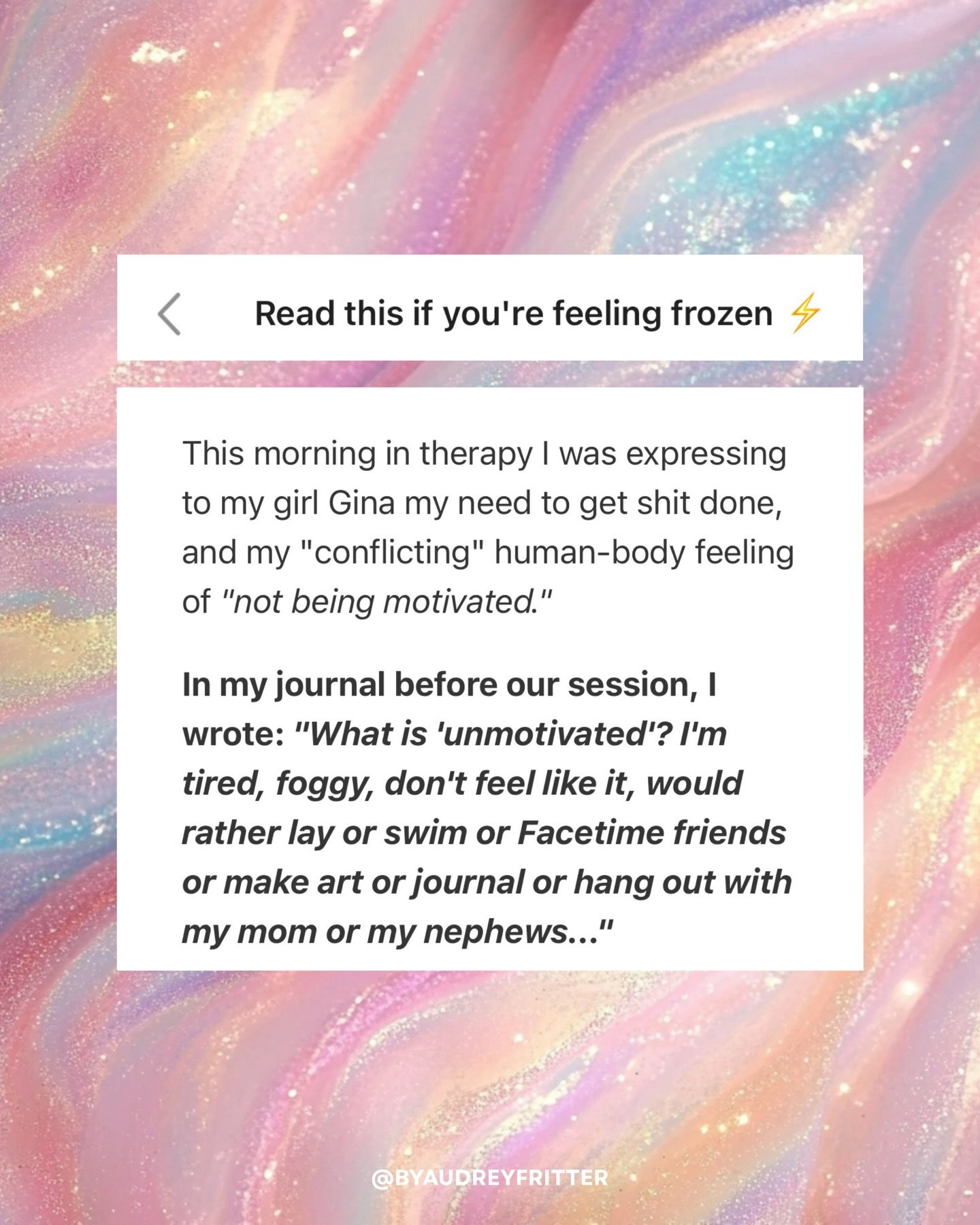 Your creative unsticking is worth investing in 🥹 Learn some new tools for creating in collab WITH your nervous system on Thursday at 1pm est / 10am PST when I sit down with Madison @radiantsomatics for Session 2 of the Summer Speaker Series!! 

Drop