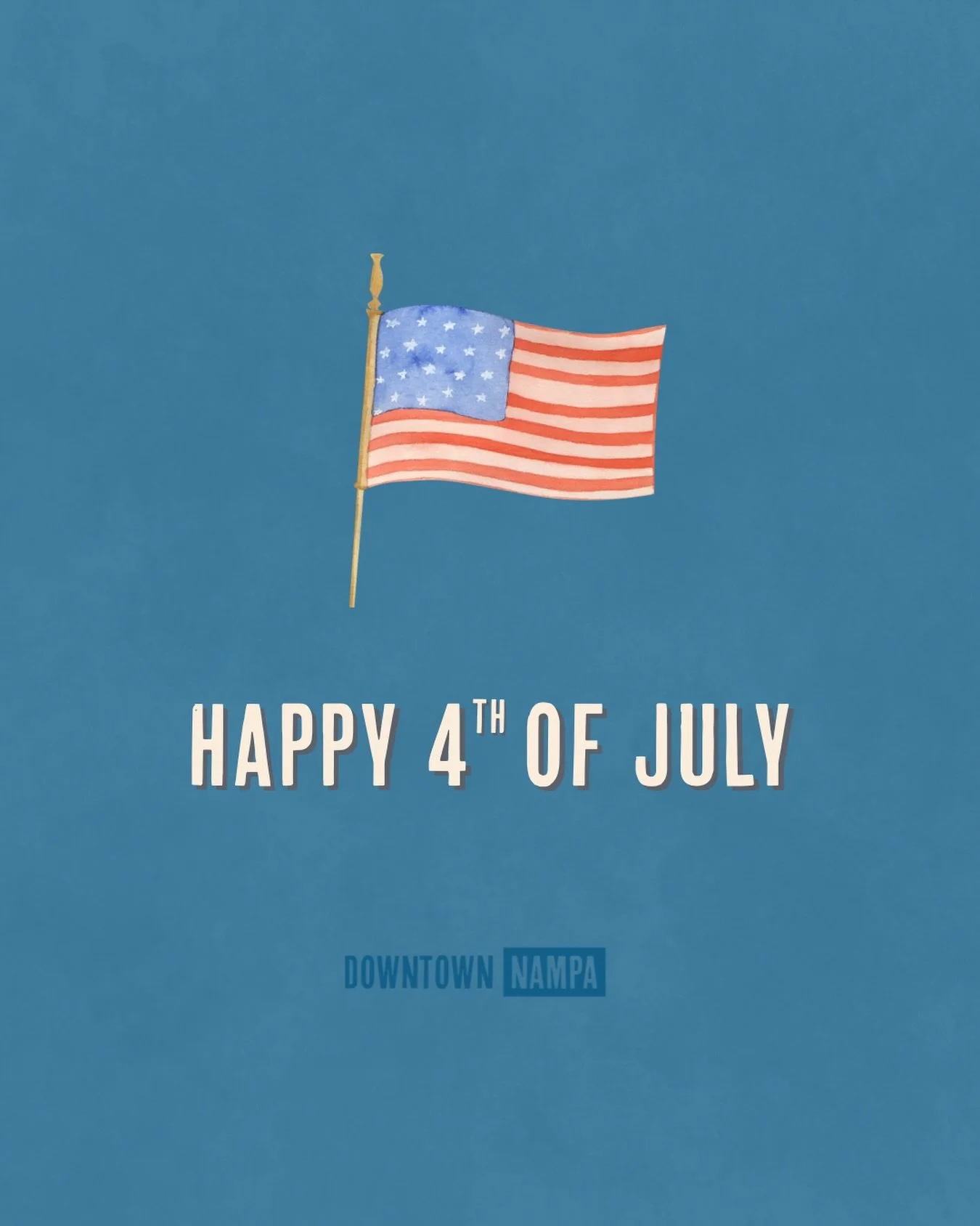 Happy 4th of July from Downtown Nampa! 🇺🇸

250 years later and we are still showing up for our communities, our neighbors, and the places we call home.

Hope your day is filled with good food, good people, and a whole lot of joy! Cheers and stay sa