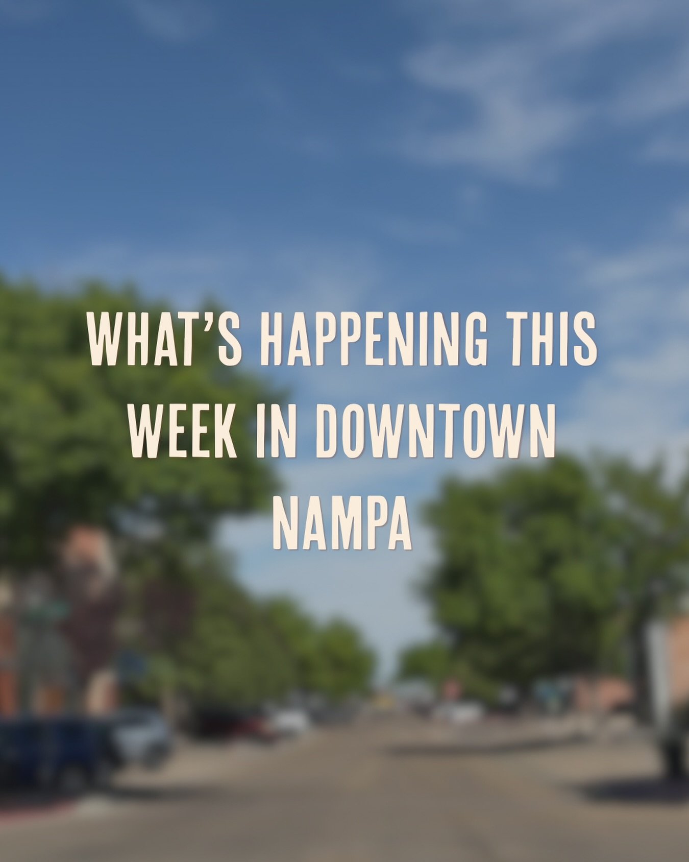 📢 Downtown business weekly roll call! 

We&rsquo;re back for another week of asking YOU, the businesses who make up Downtown, what you have going on this week. 

We&rsquo;ve heard there&rsquo;s some fun openings, sales, and events going on in the ar