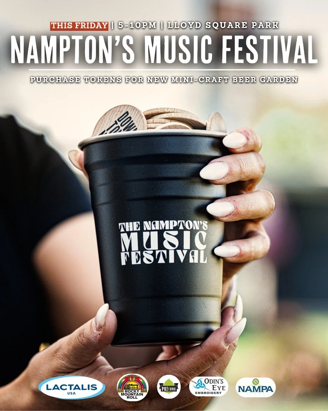 MINI-CRAFT BEER GARDEN 🎉🎉🎉
-
📅 This Friday (9/4)
⏰ 5&ndash;10 PM
📍 Lloyd Square Park
-
This friday, during our 3rd Annual Nampton's Music Festival, be sure to check out our newest addition: Mini-Craft Beer Garden presented by @motherearthnampa &